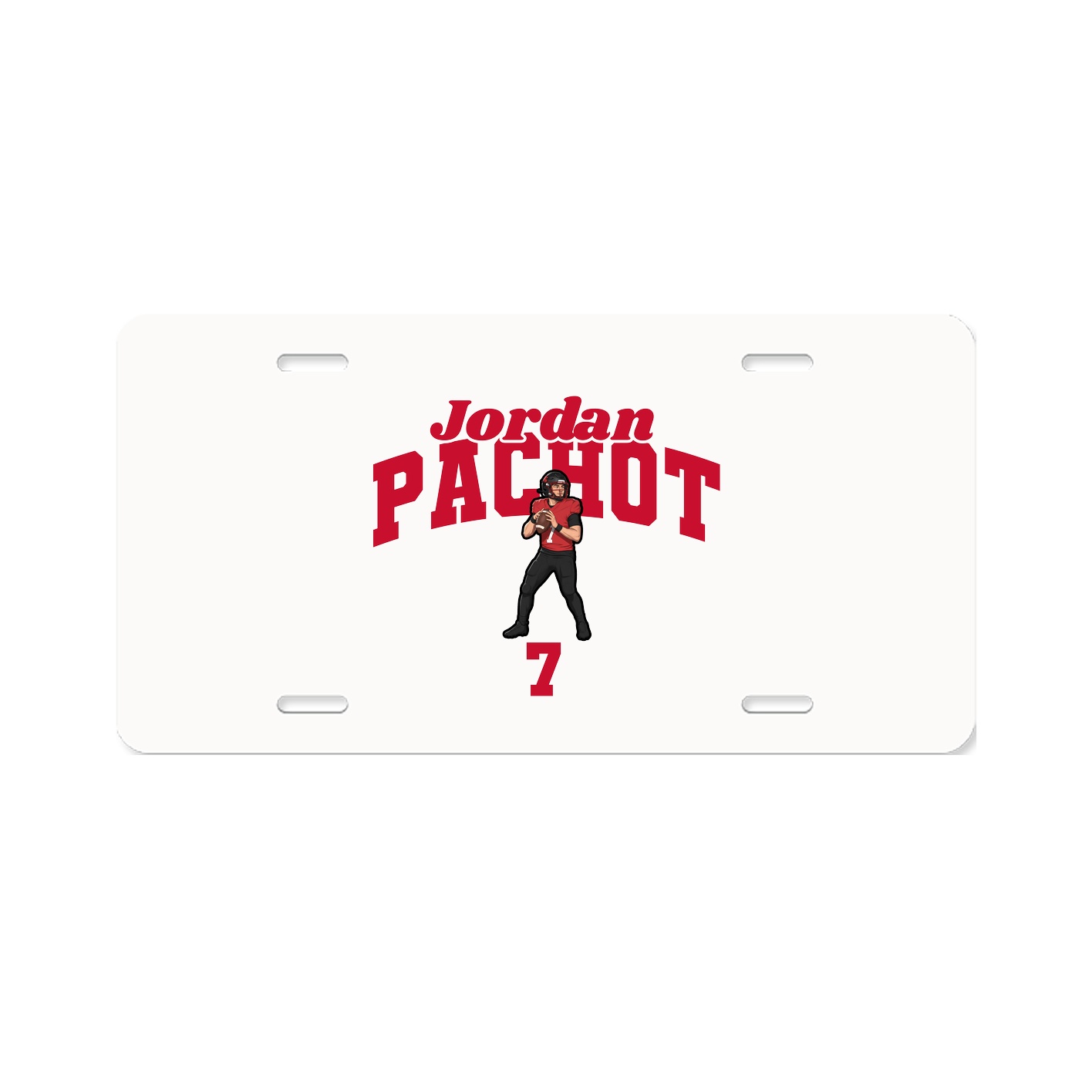 License Plate — Signature Arch in Classic