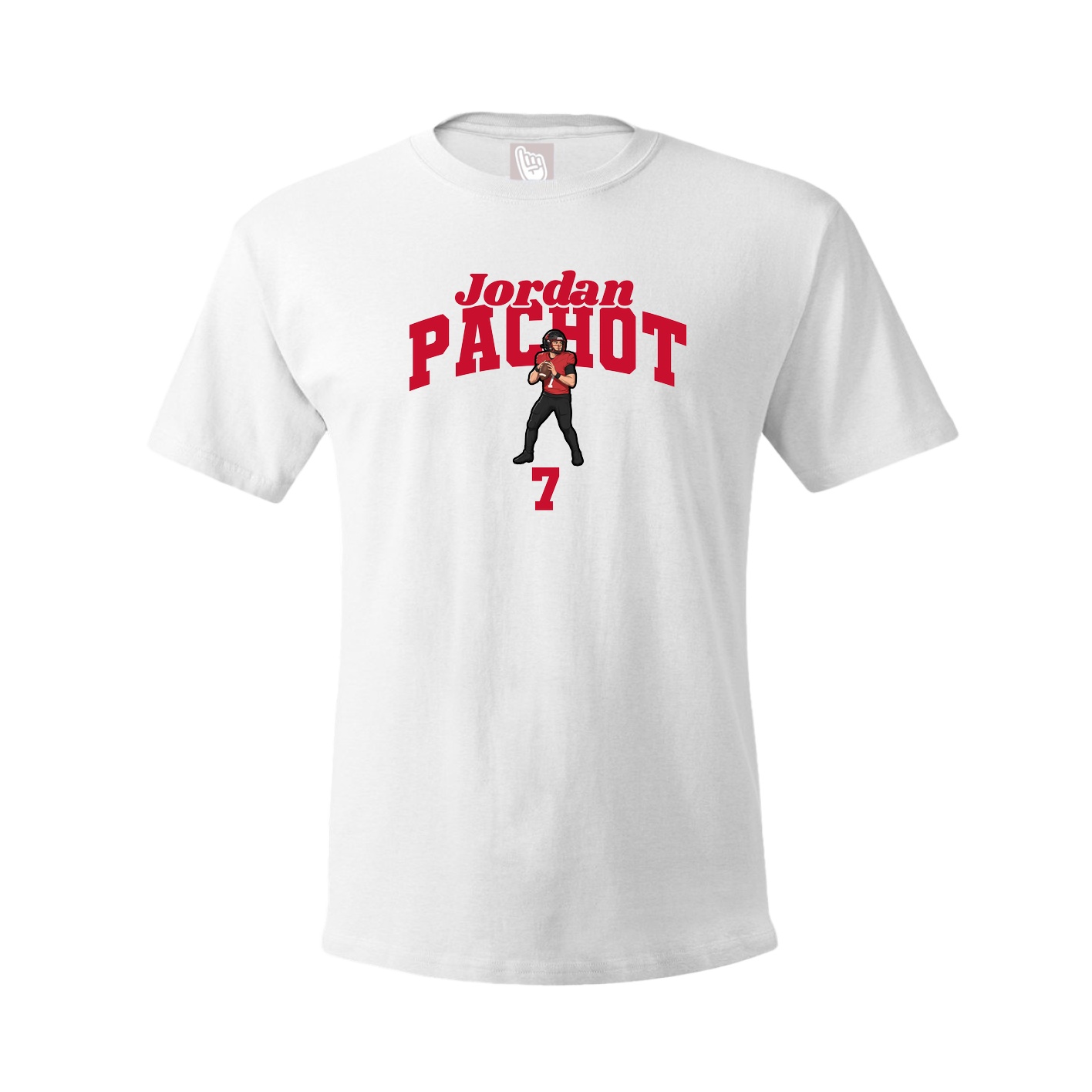 Youth Tee — Signature Arch in White