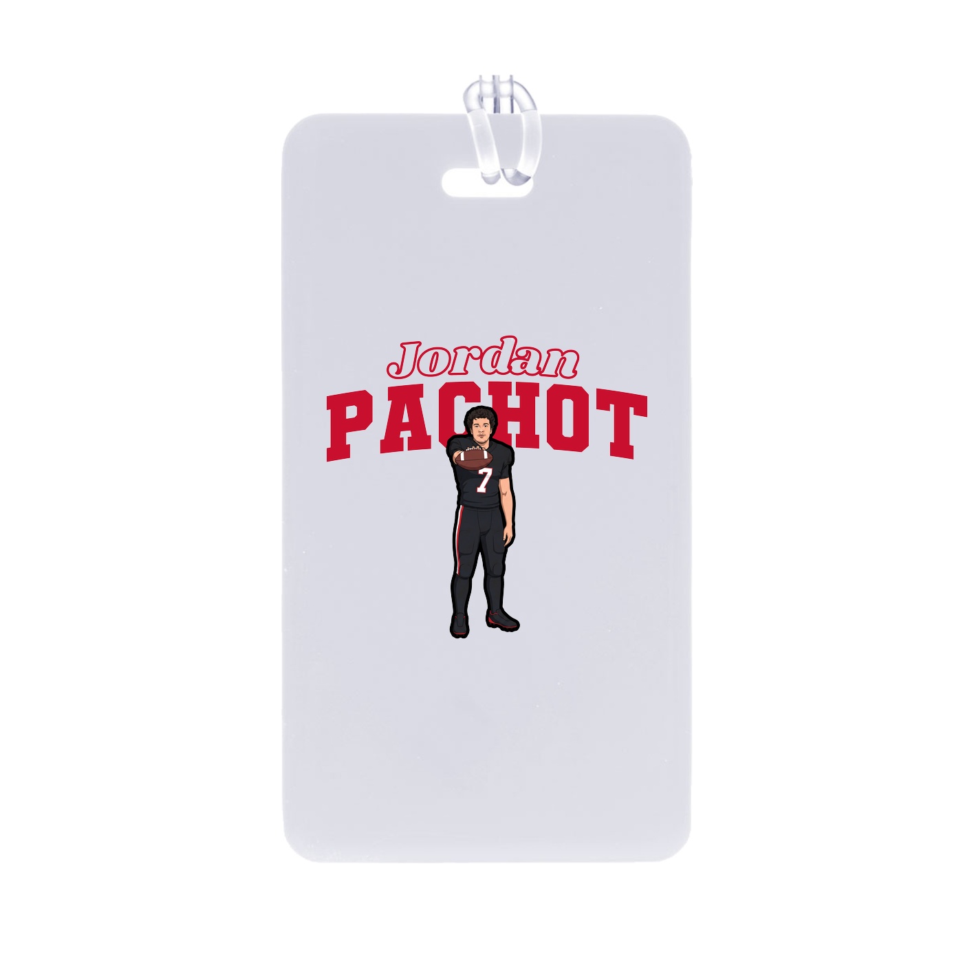 Bag Tag — Name Arch in Classic