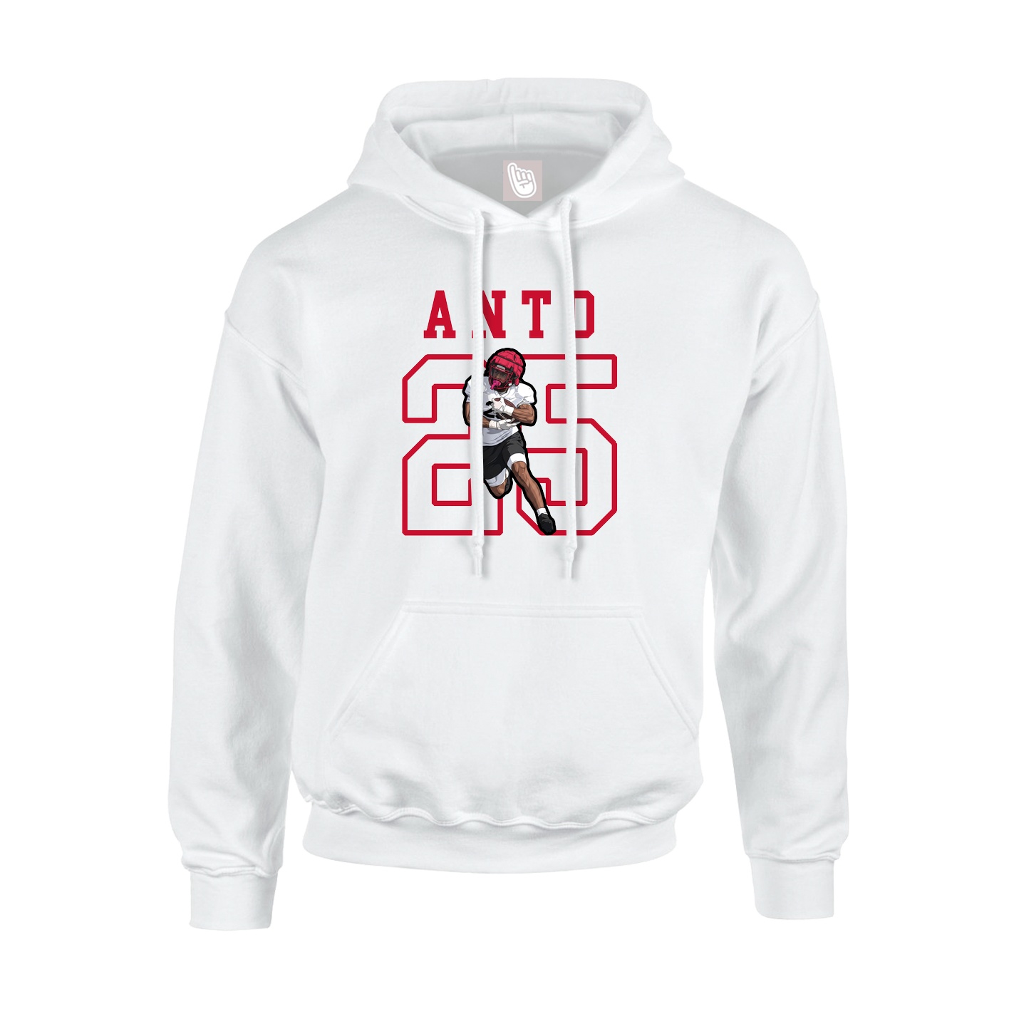 Hoodie — Shirsey in White