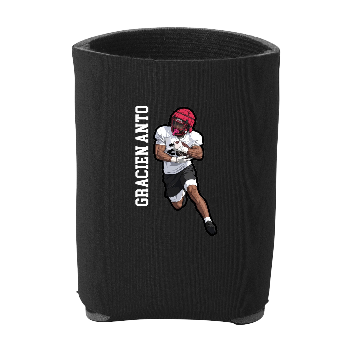 Can Holder — Name Vertical in Black