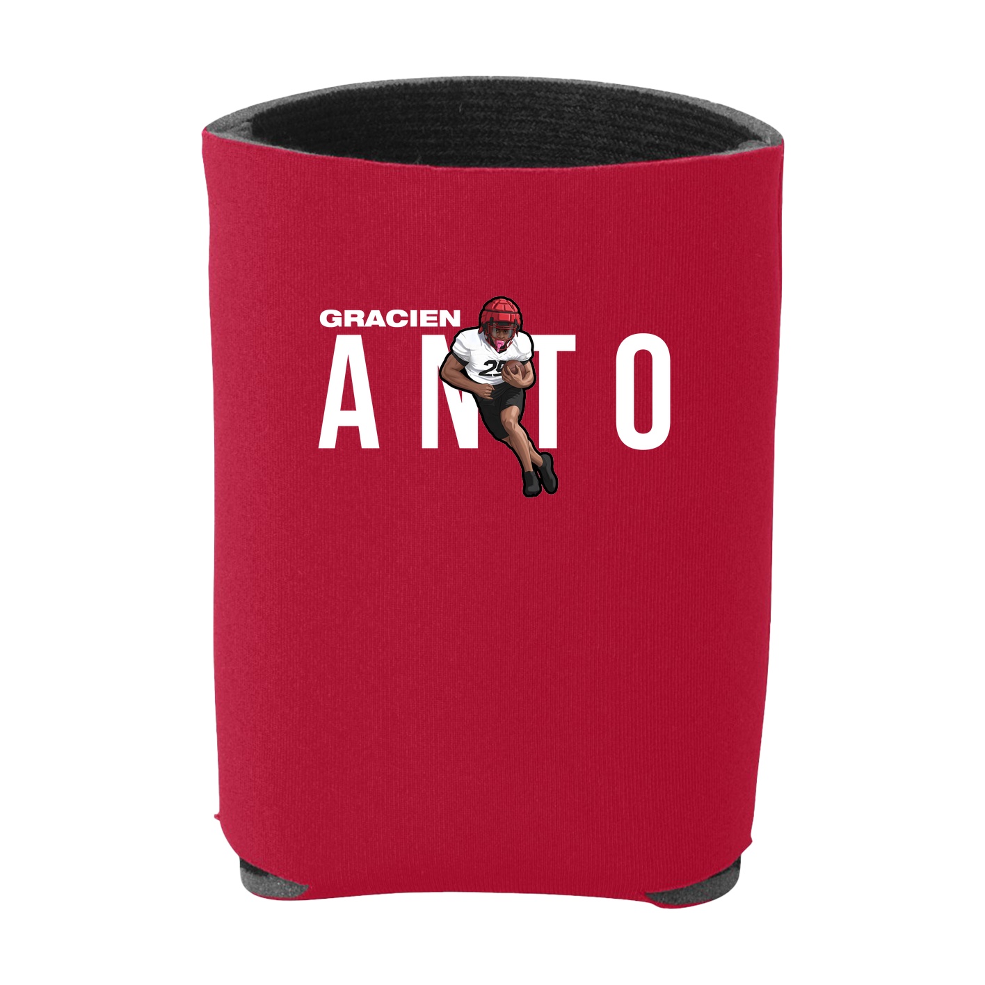 Can Holder — Player Name in Red