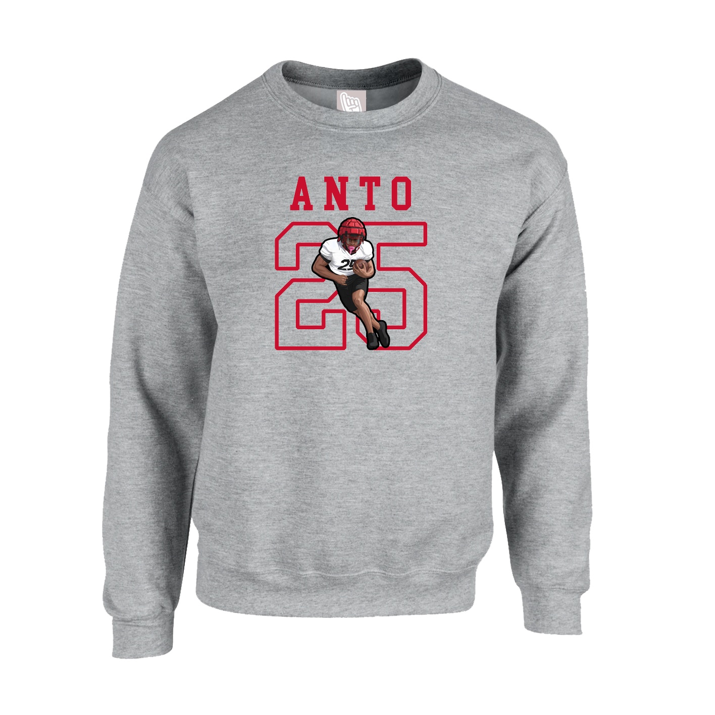Fleece Crew — Shirsey in Grey