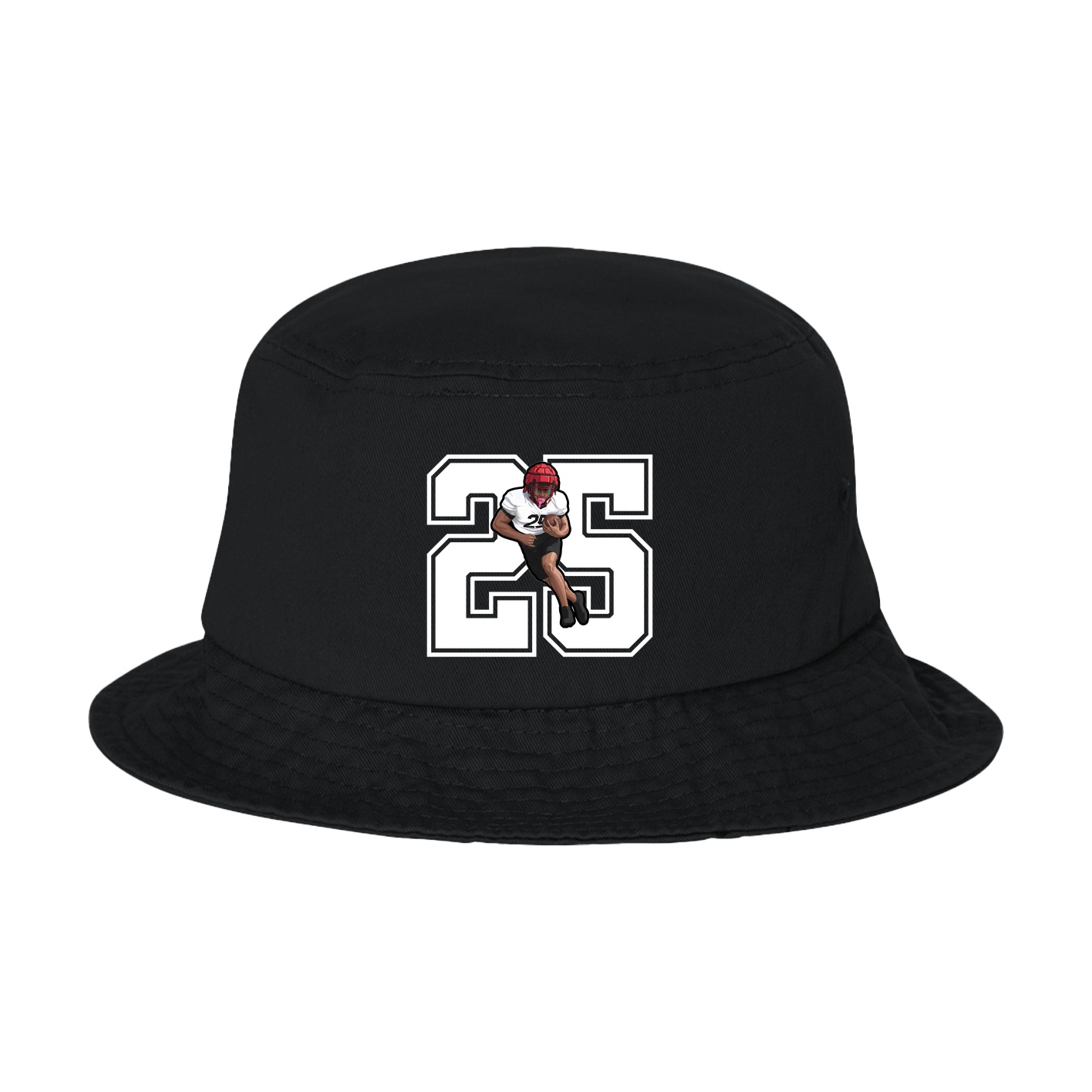 Bucket Cap — Number in Black