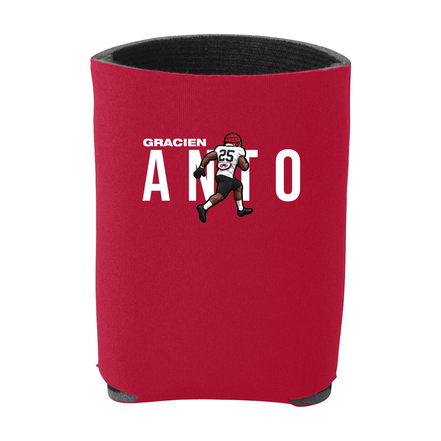 Can Holder — Player Name in Red