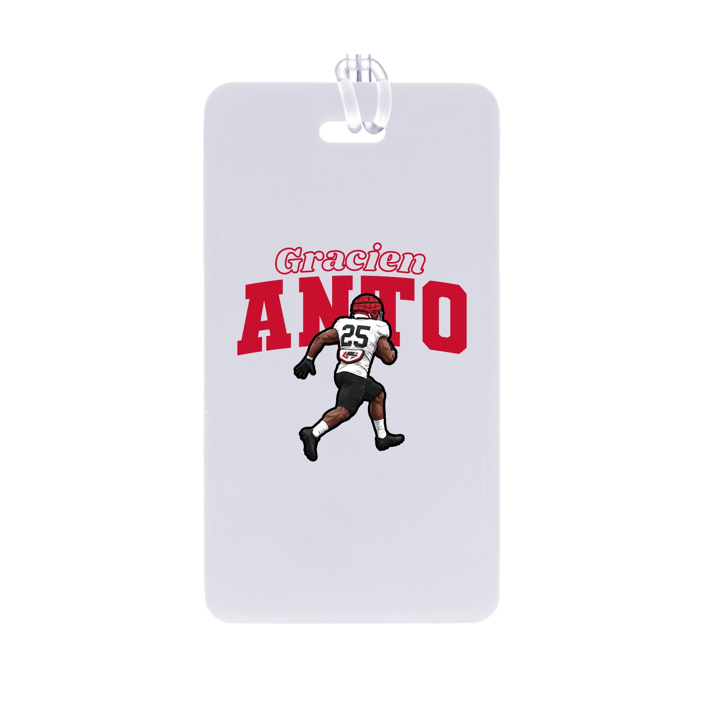 Bag Tag — Name Arch in Classic