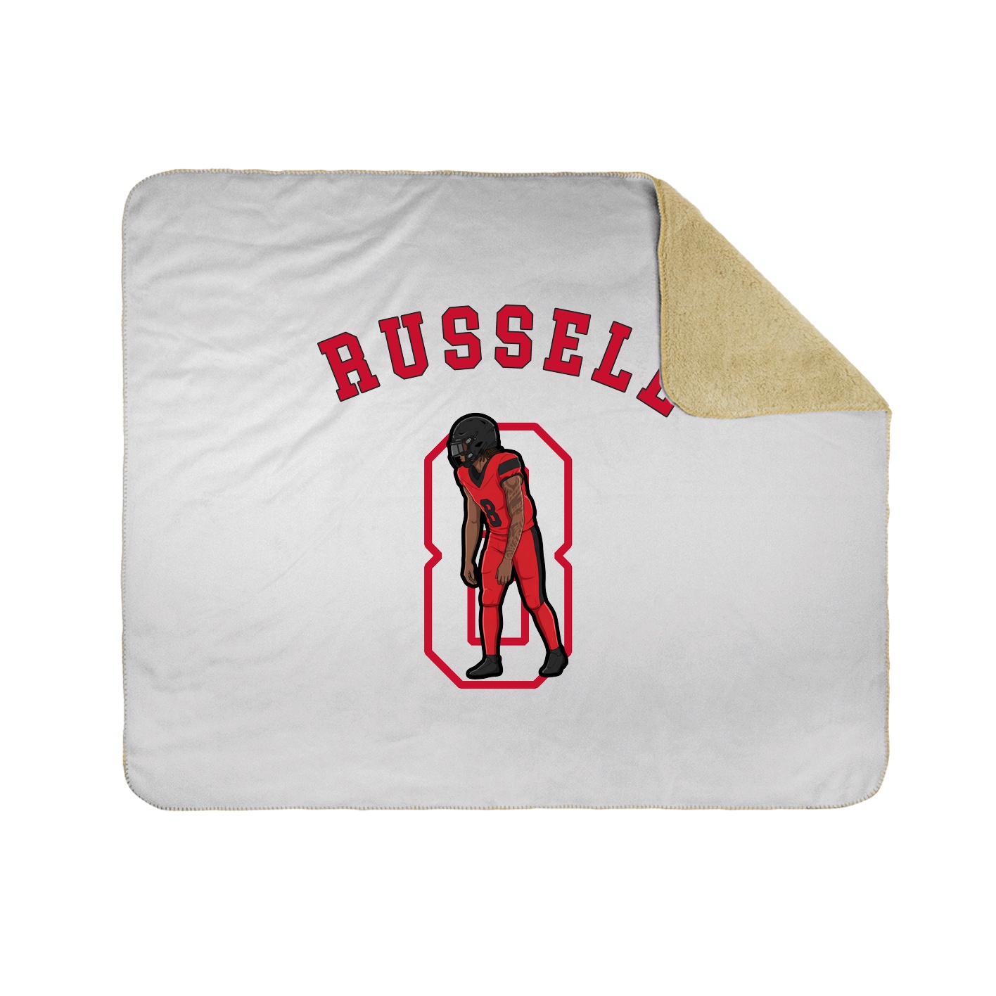 Throw Blanket — Shirsey Arch in White