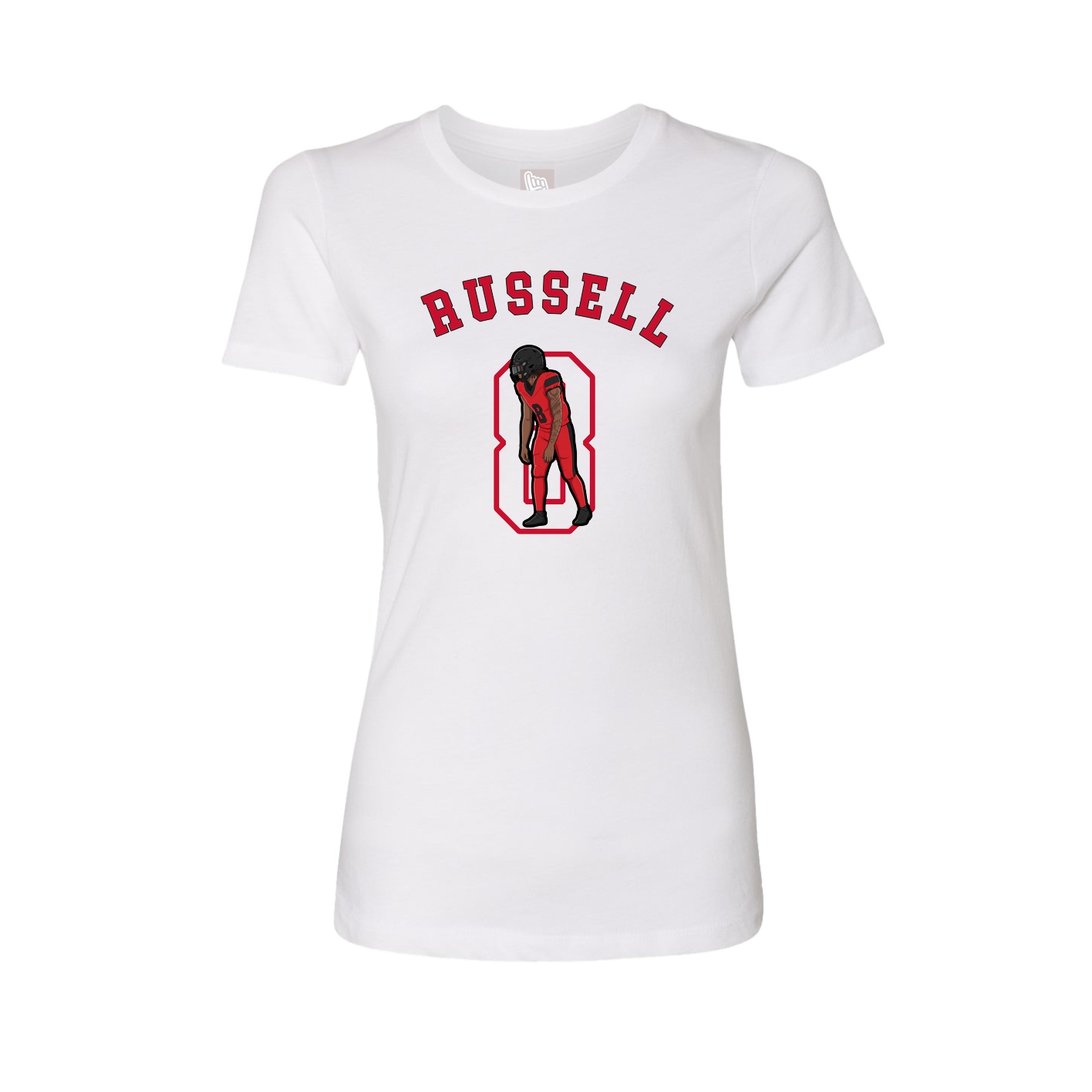 Womens Tee — Shirsey Arch in White