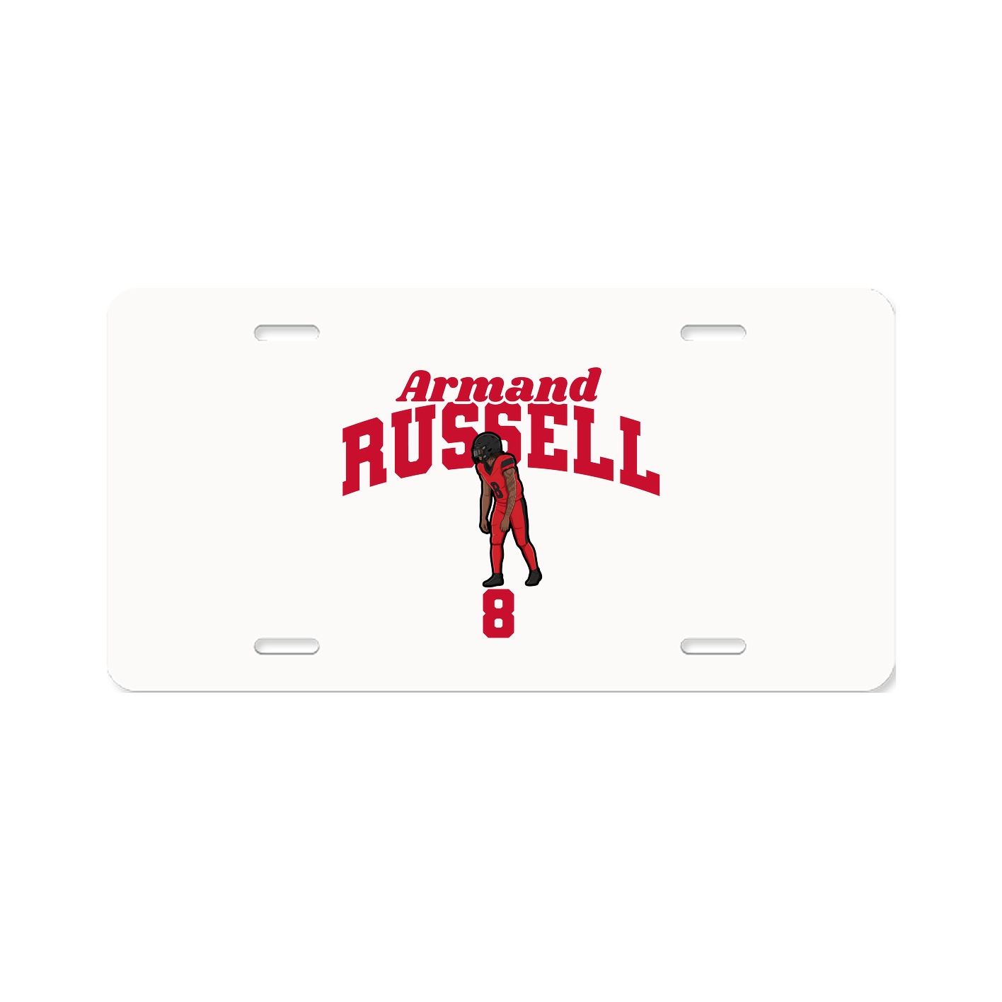 License Plate — Signature Arch in Classic
