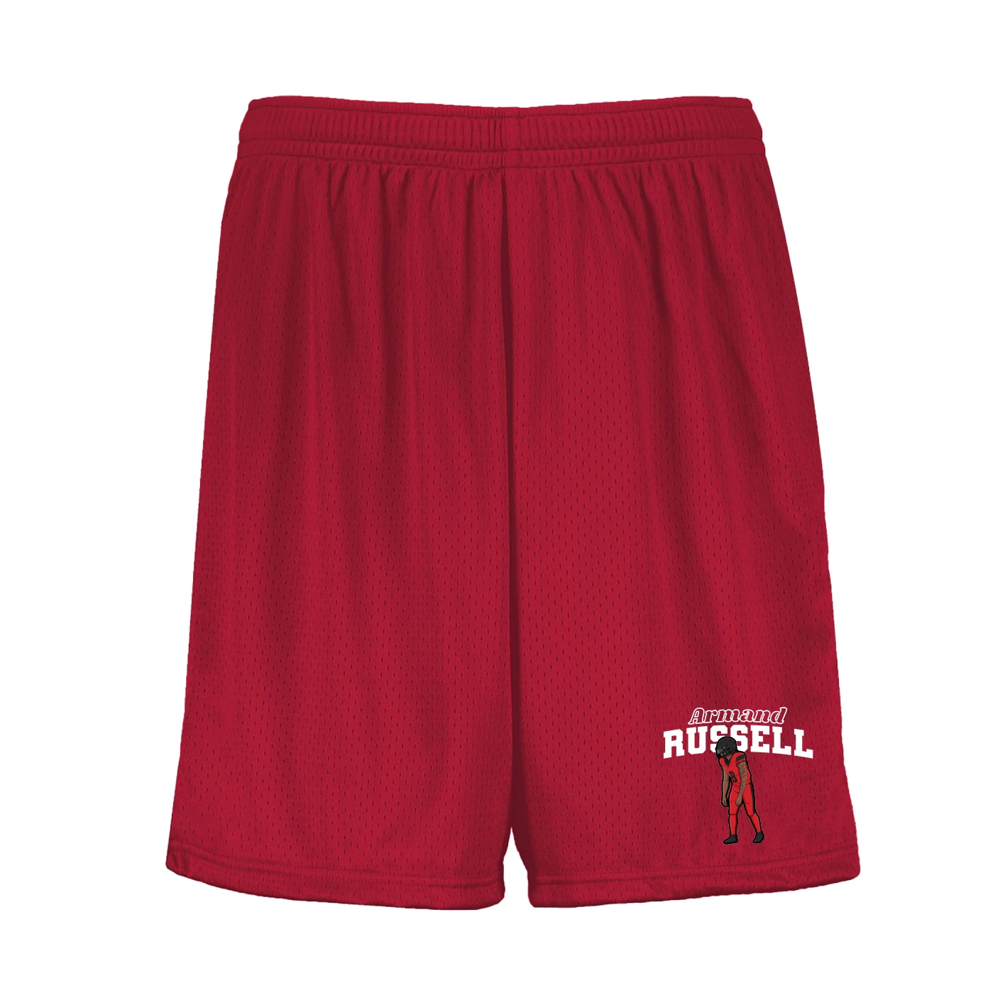 Shorts — Name Arch in Red