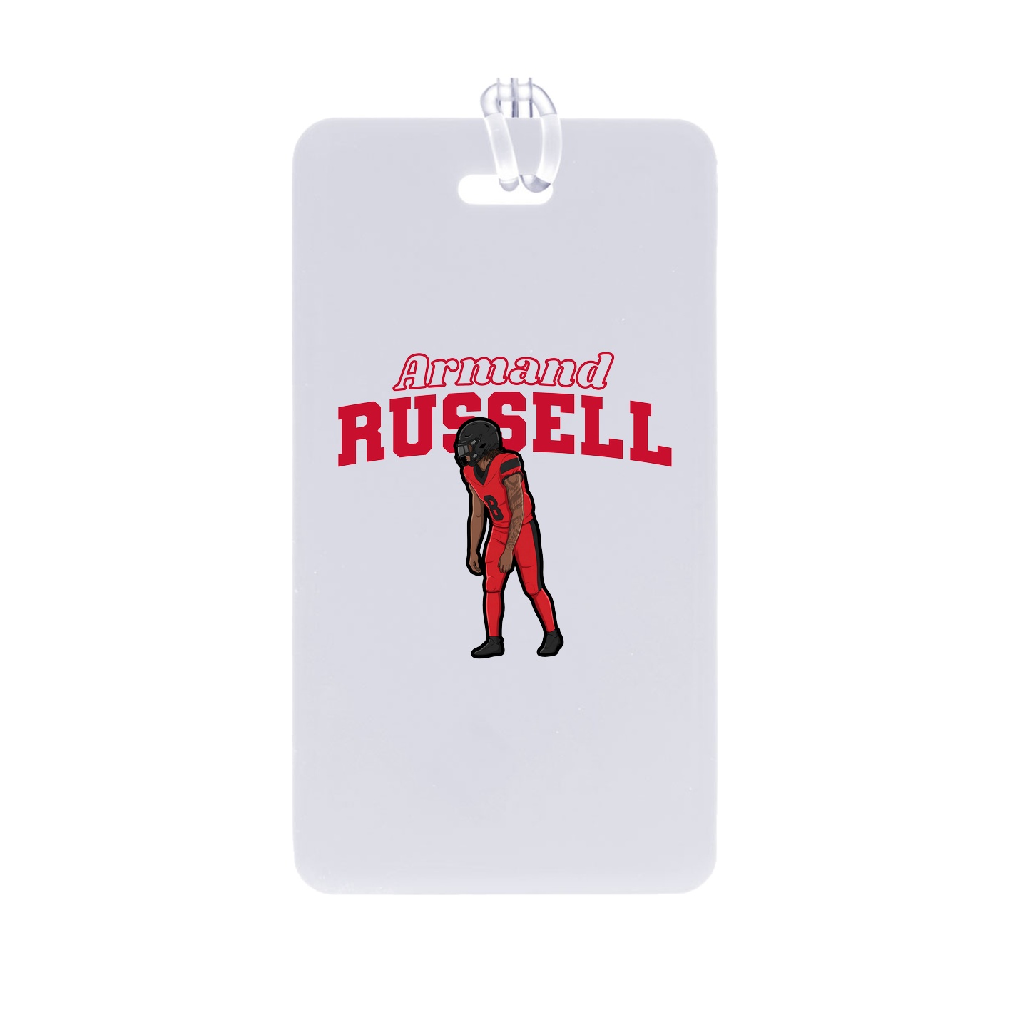Bag Tag — Name Arch in Classic