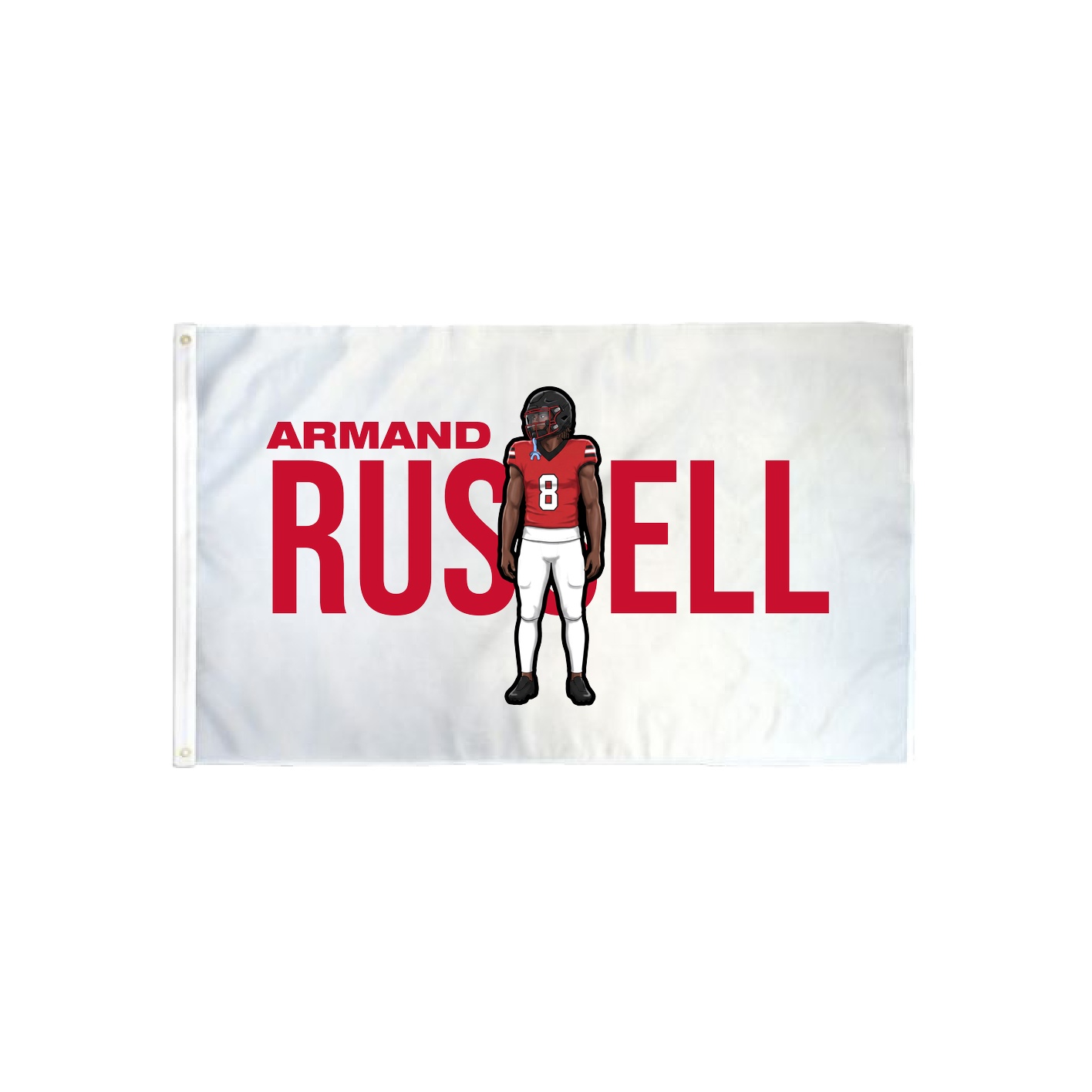 3x5 Flag — Player Name in Classic