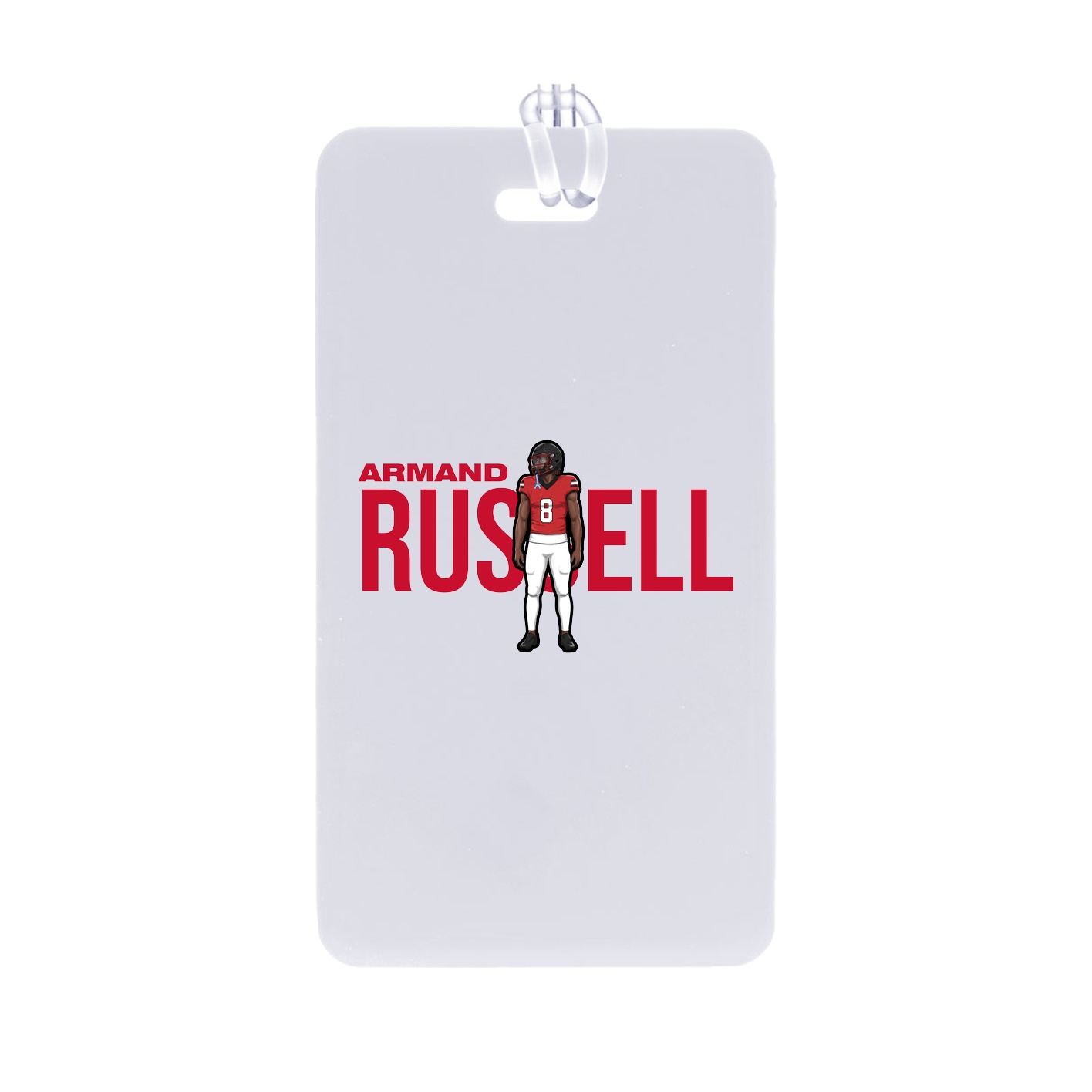 Bag Tag — Player Name in Classic