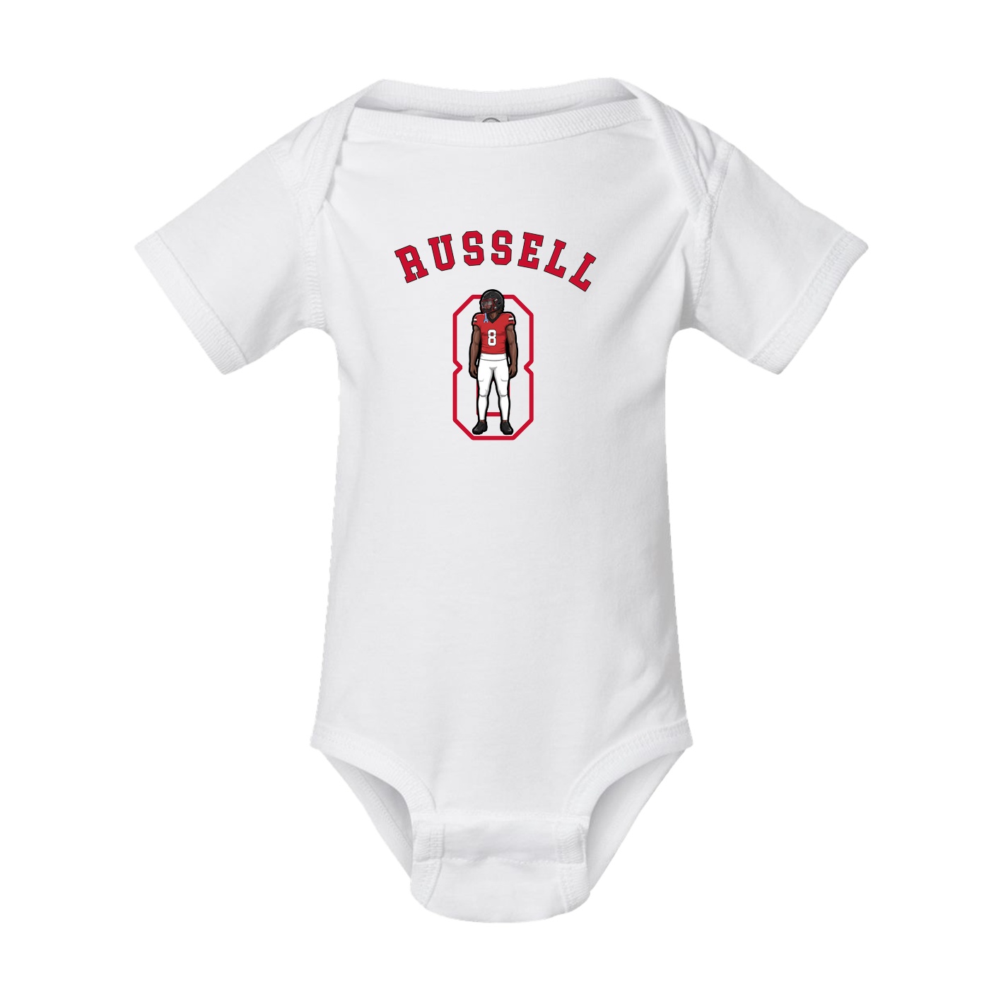 Baby Onesie — Shirsey Arch in White