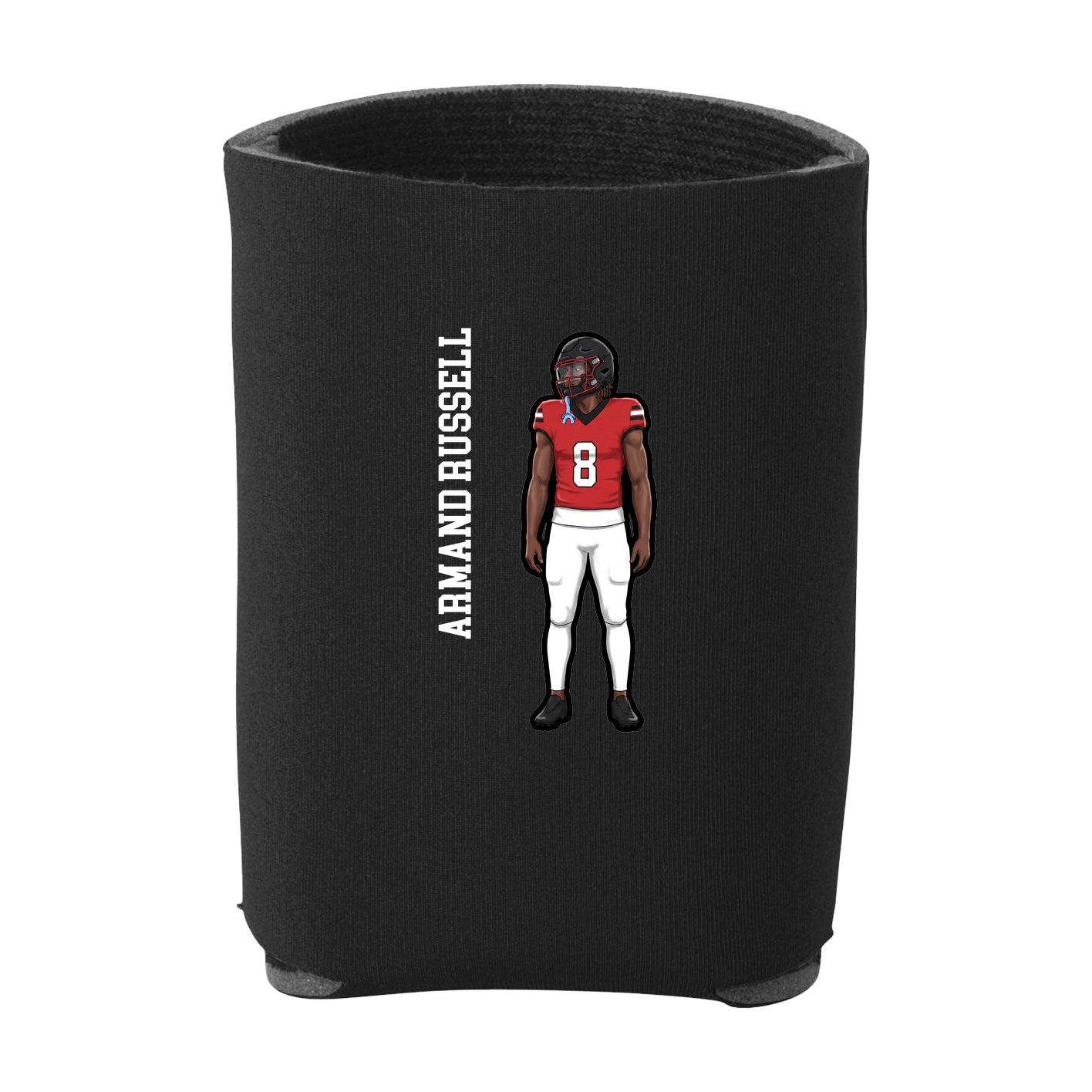 Can Holder — Name Vertical in Black