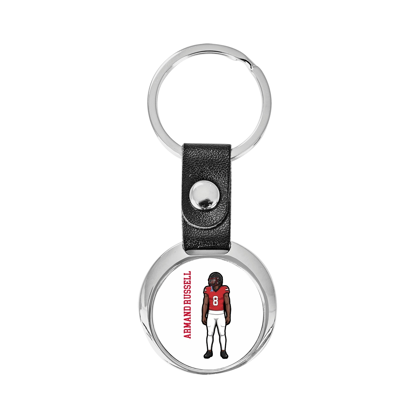 Key Chain — Name Vertical in Classic