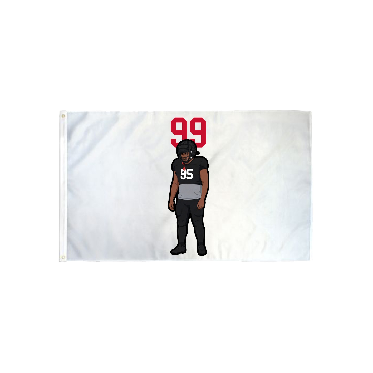 3x5 Flag — Number Top in Classic