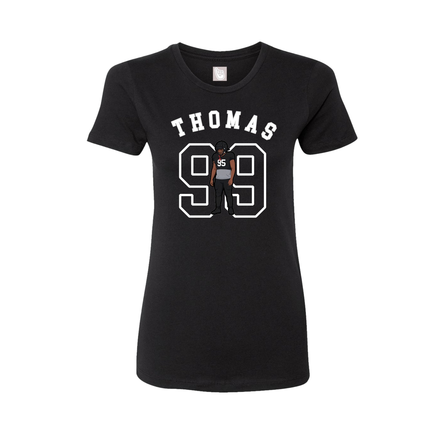 Womens Tee — Shirsey Arch in Black