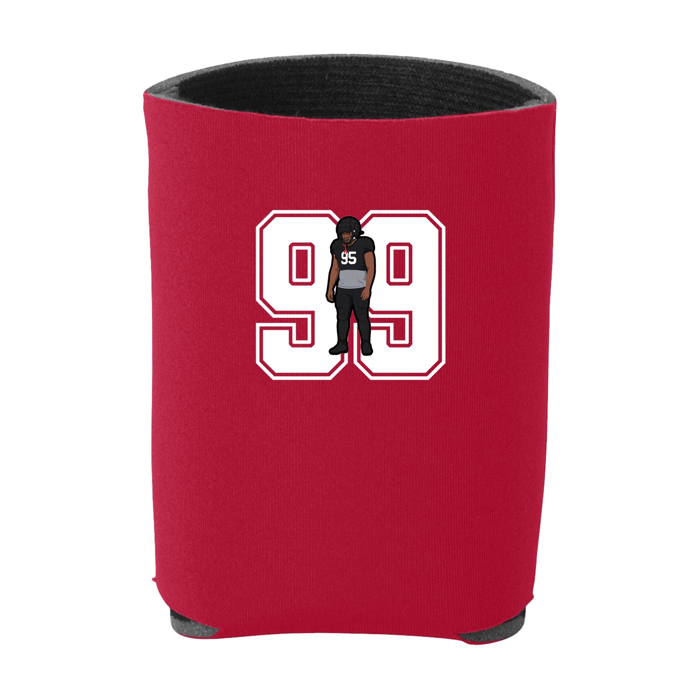 Can Holder — Number in Red