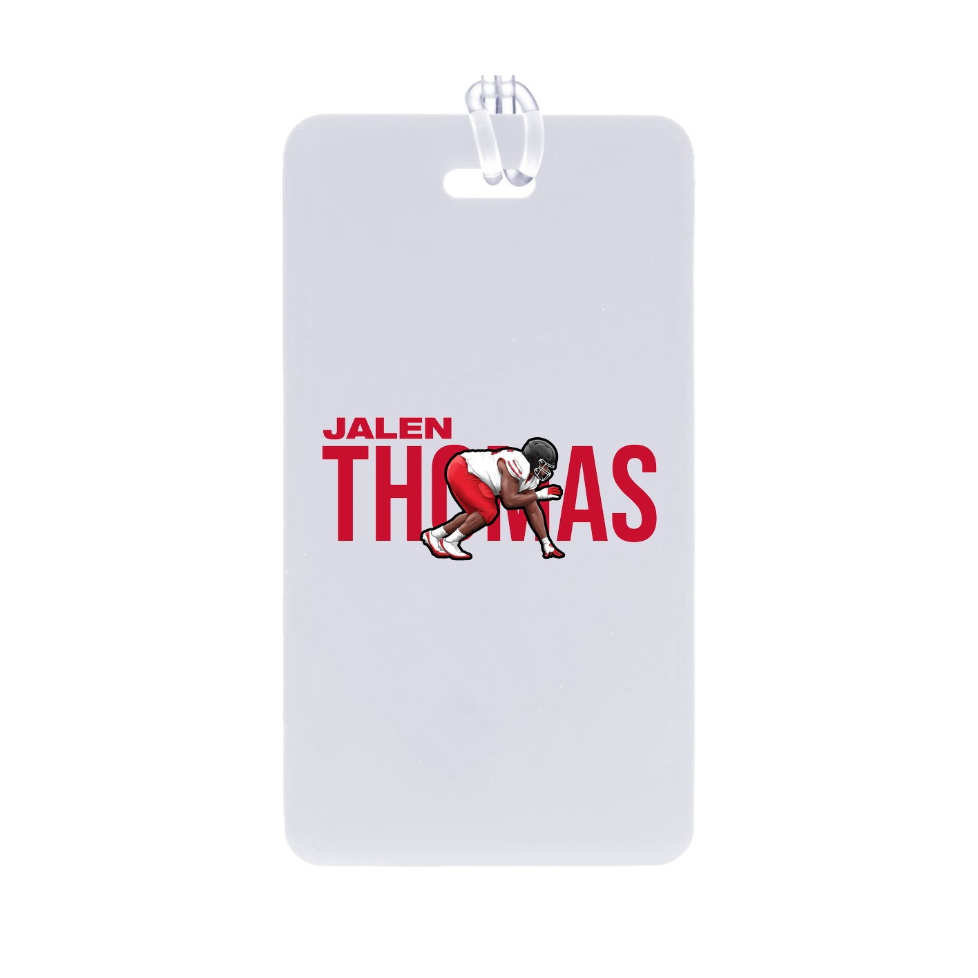 Bag Tag — Player Name in Classic