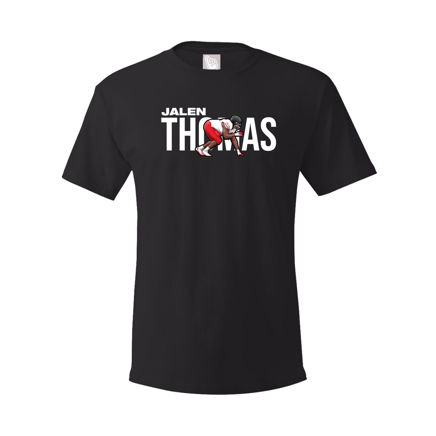 Youth Tee — Player Name in Black
