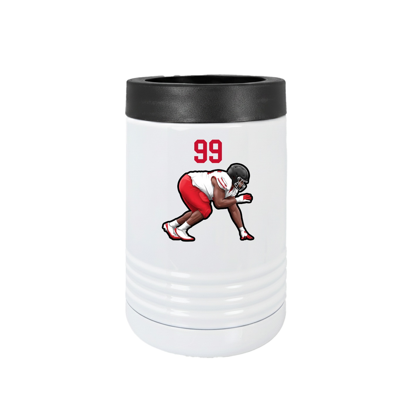 Beverage Holder — Number Top in White
