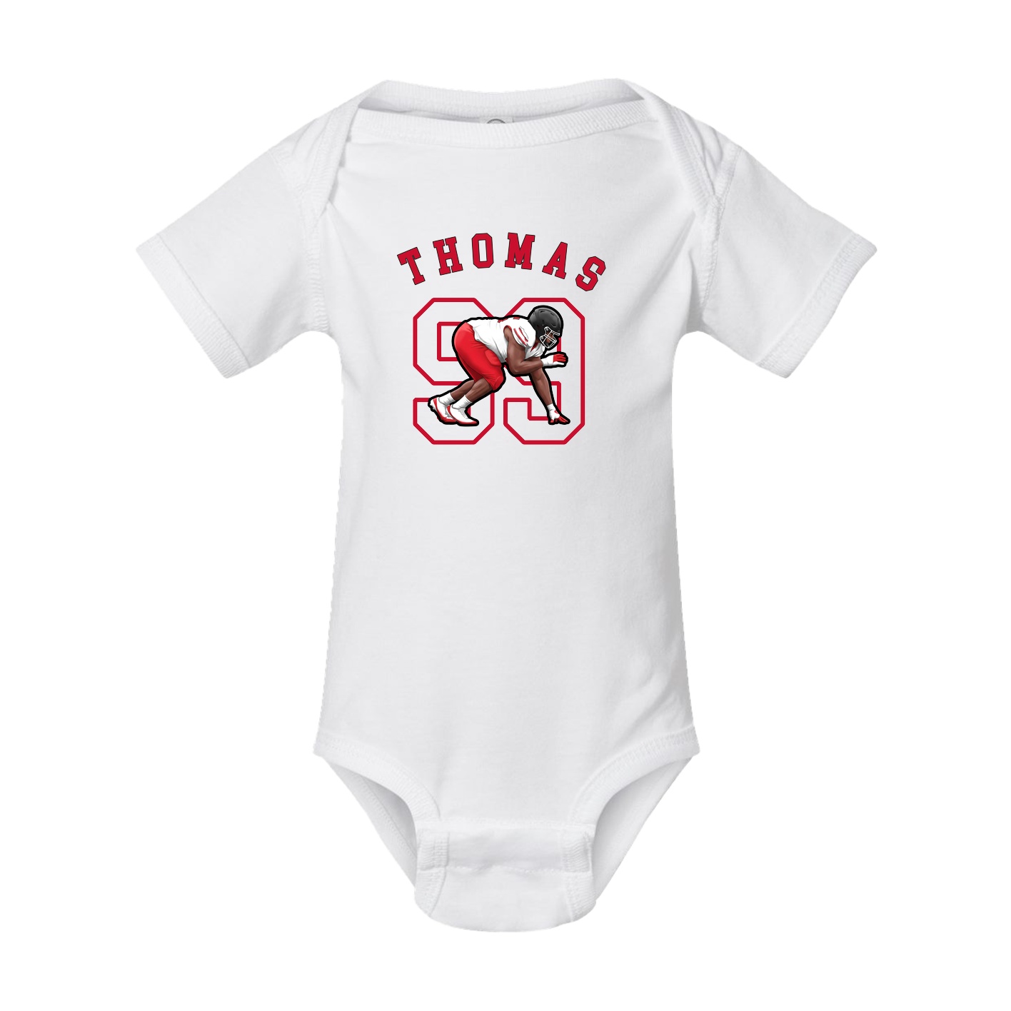 Baby Onesie — Shirsey Arch in White