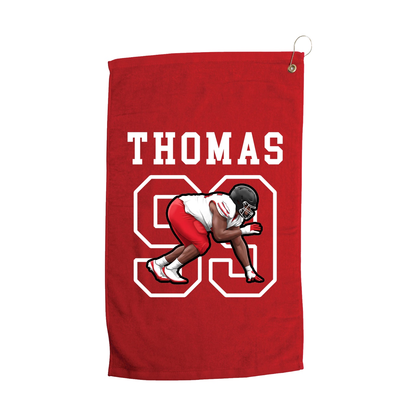Golf Towel — Shirsey in Red