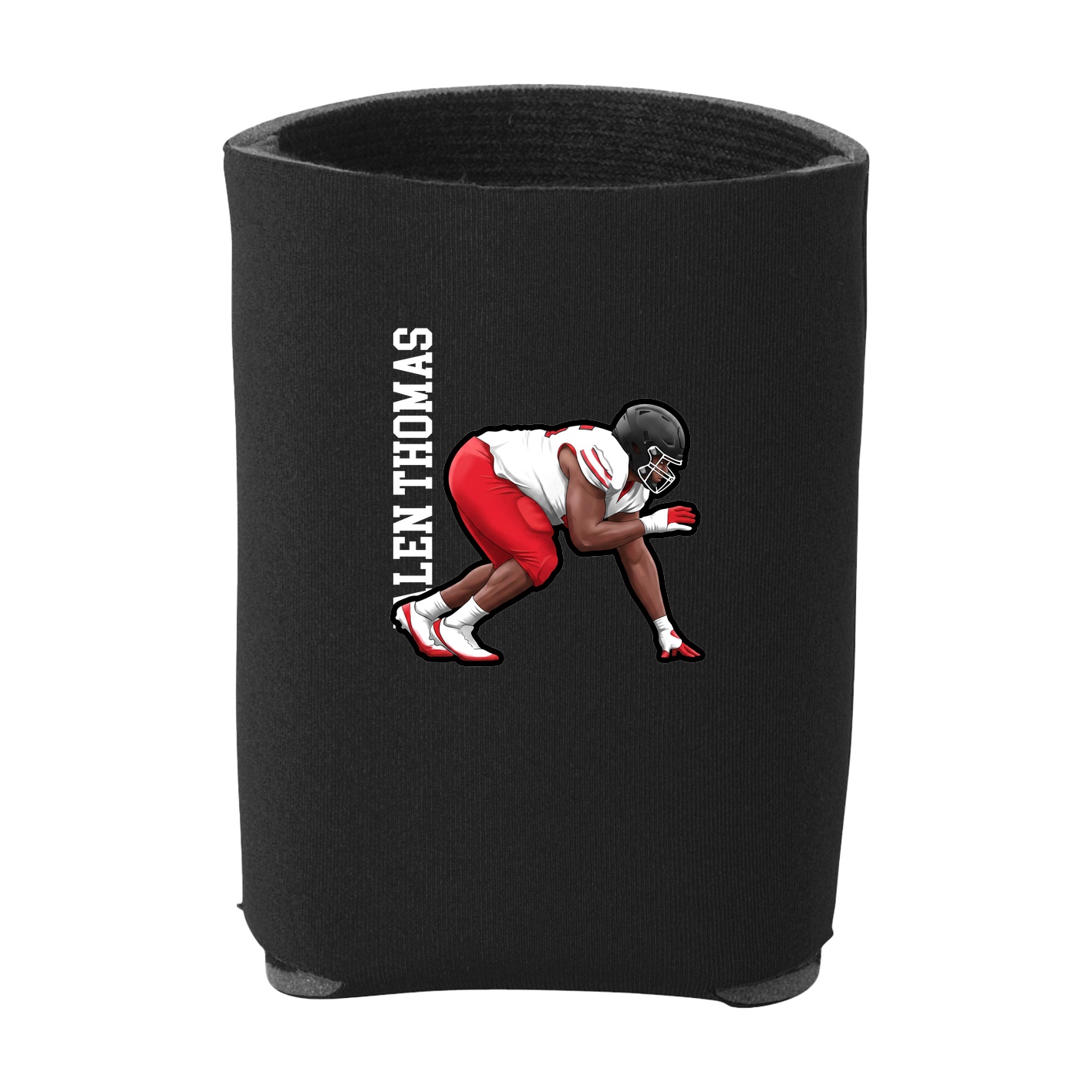 Can Holder — Name Vertical in Black