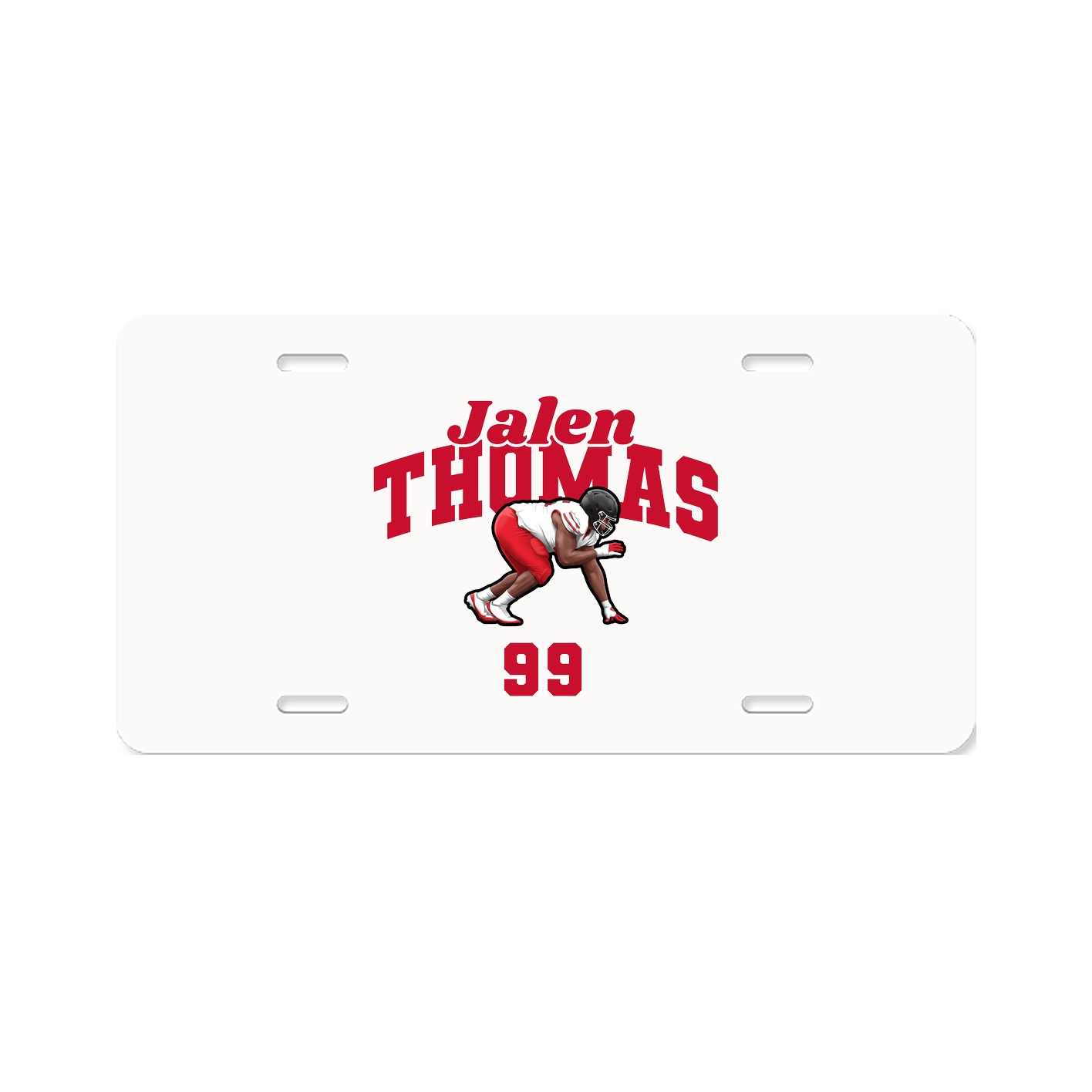 License Plate — Signature Arch in Classic