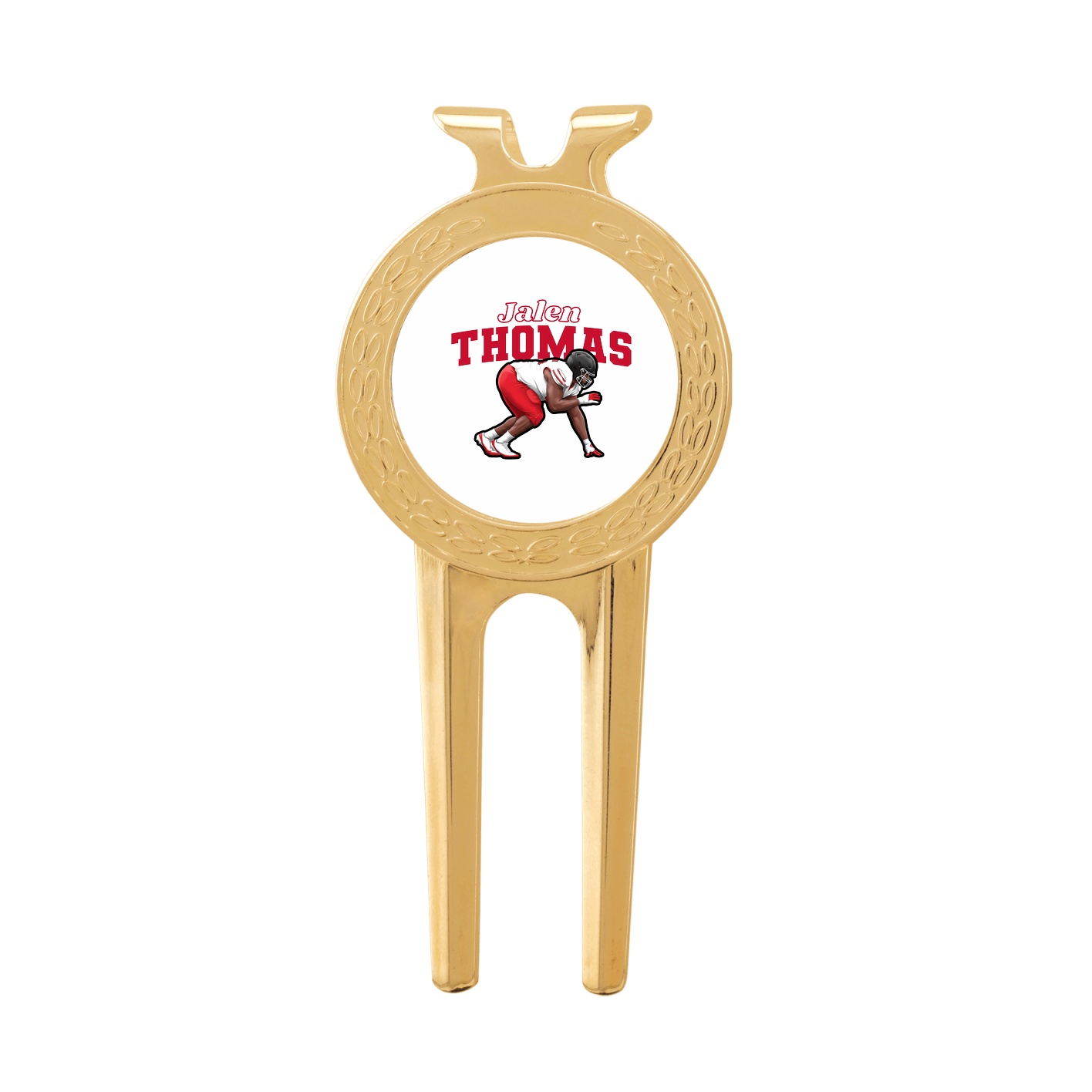 Divot Tool with Ball Marker — Name Arch in Classic