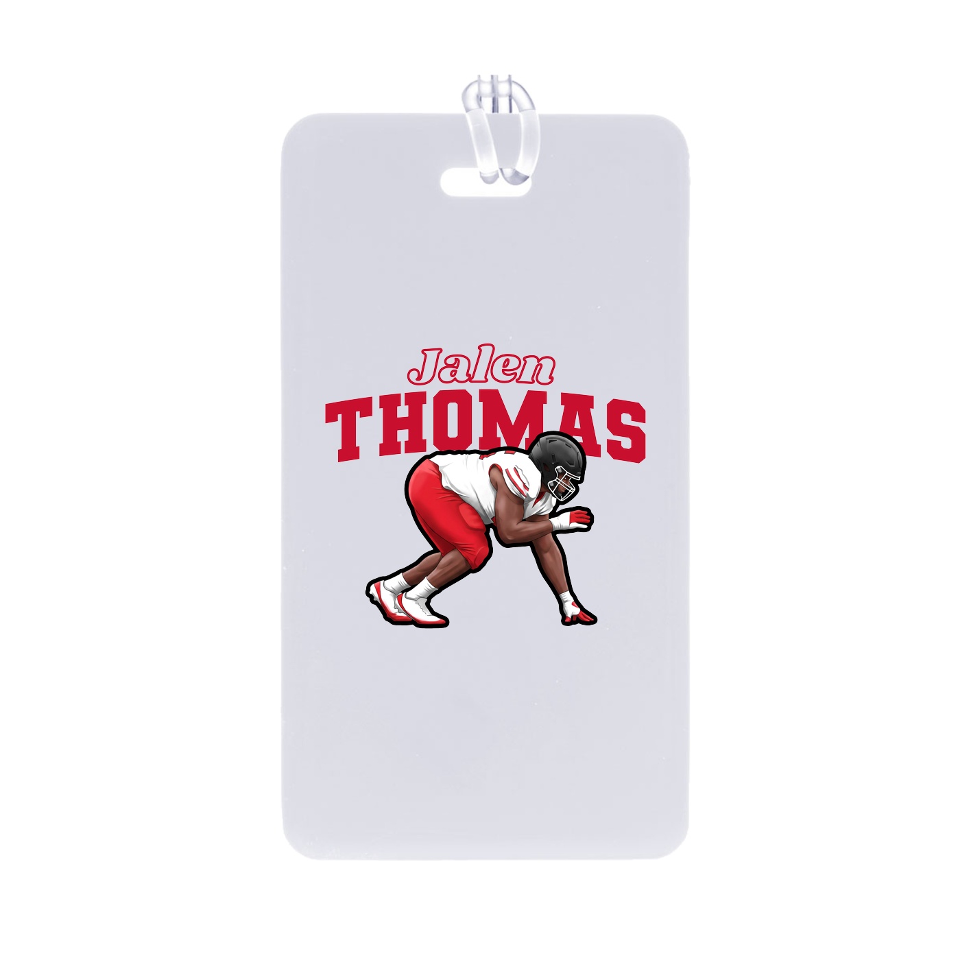 Bag Tag — Name Arch in Classic