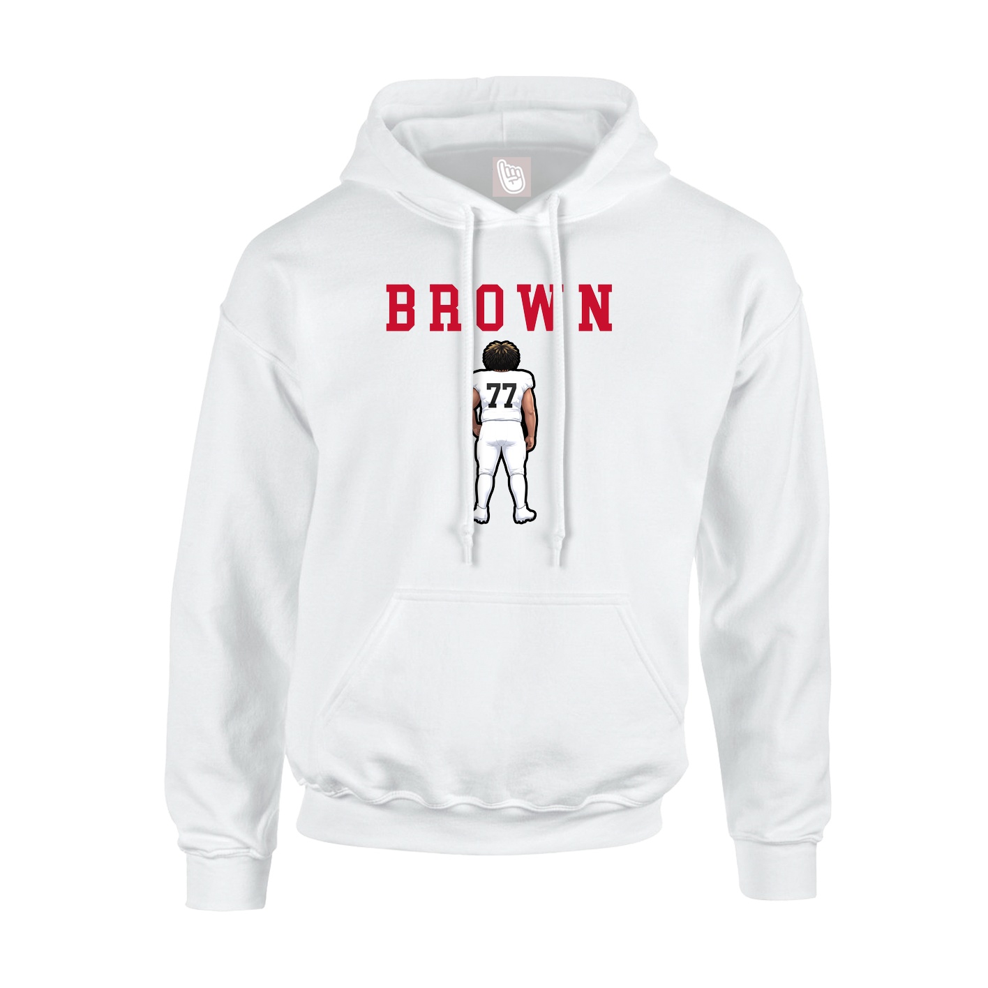 Youth Hoodie — Shirsey in White