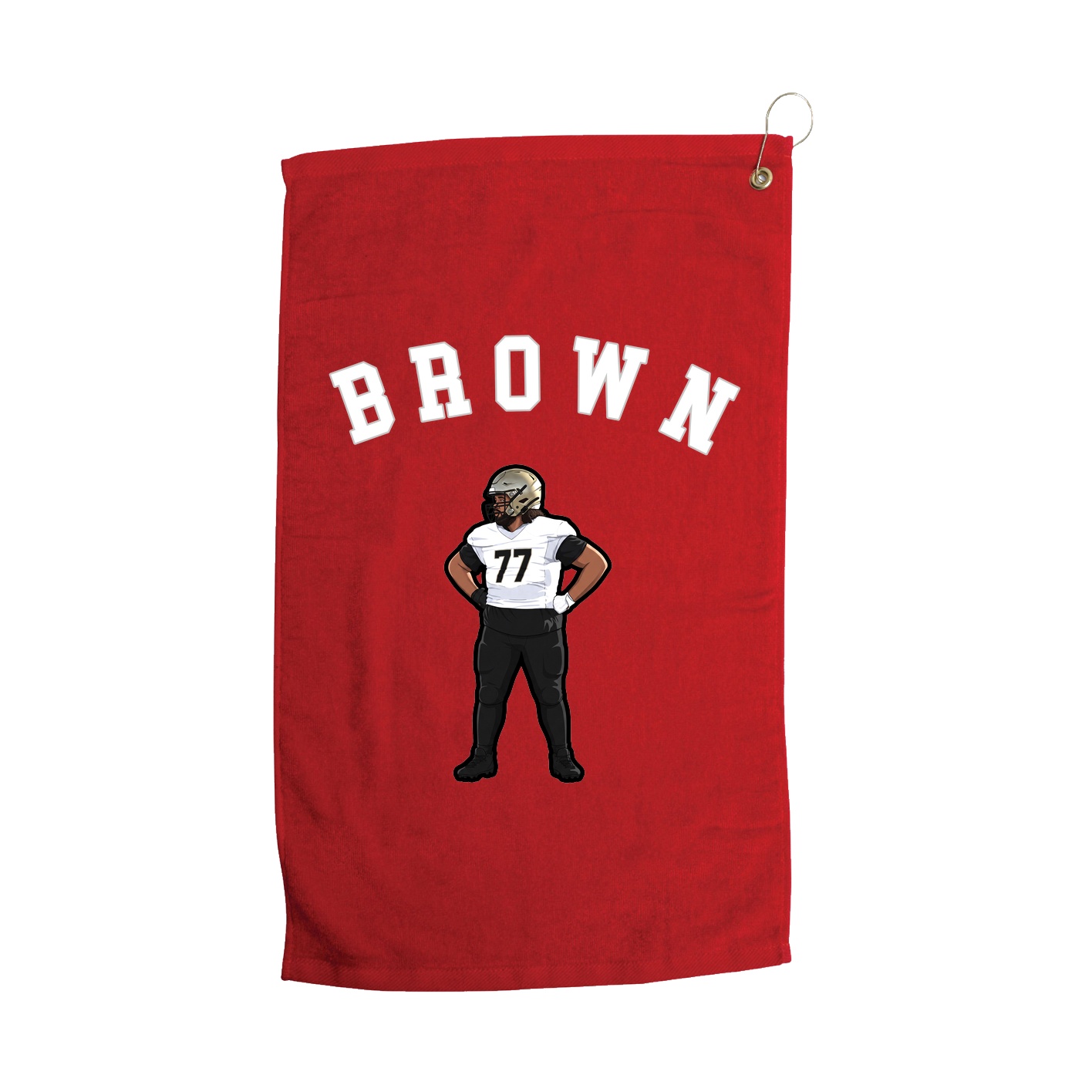 Golf Towel — Shirsey Arch in Red