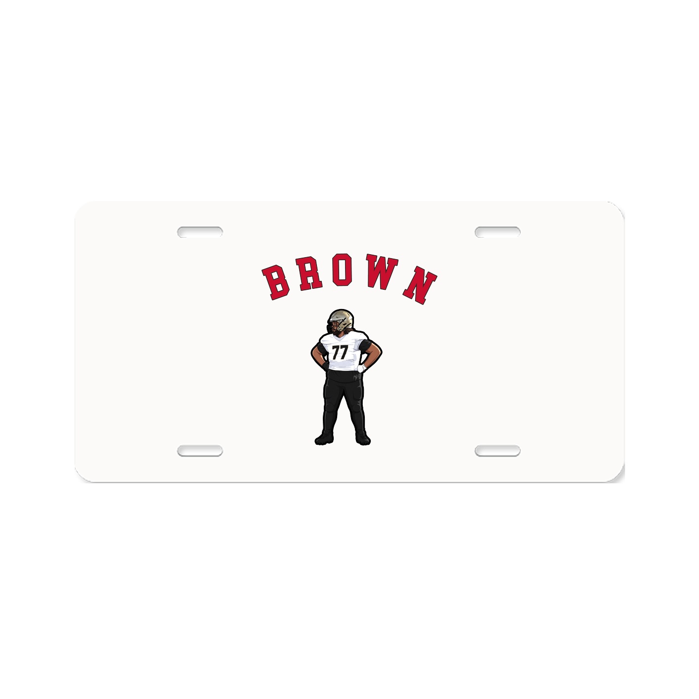 License Plate — Shirsey Arch in Classic
