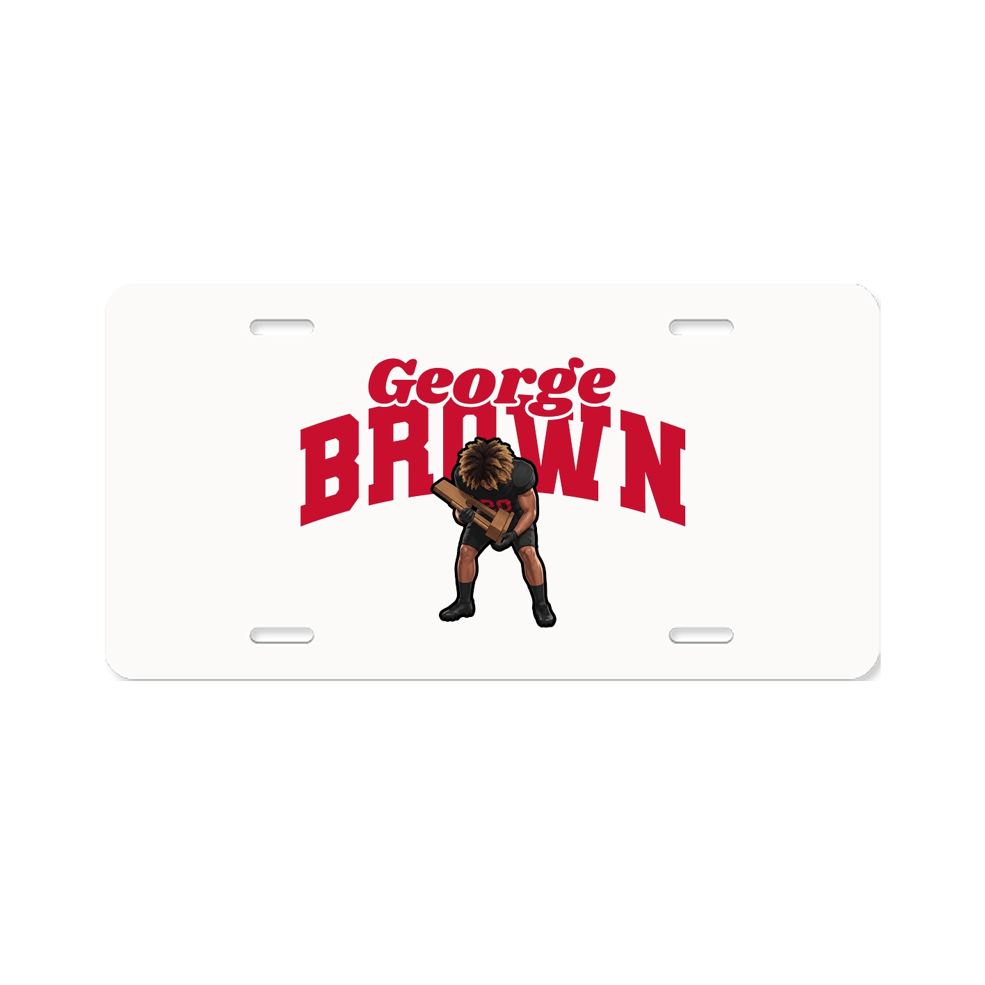 License Plate — Signature Arch in Classic