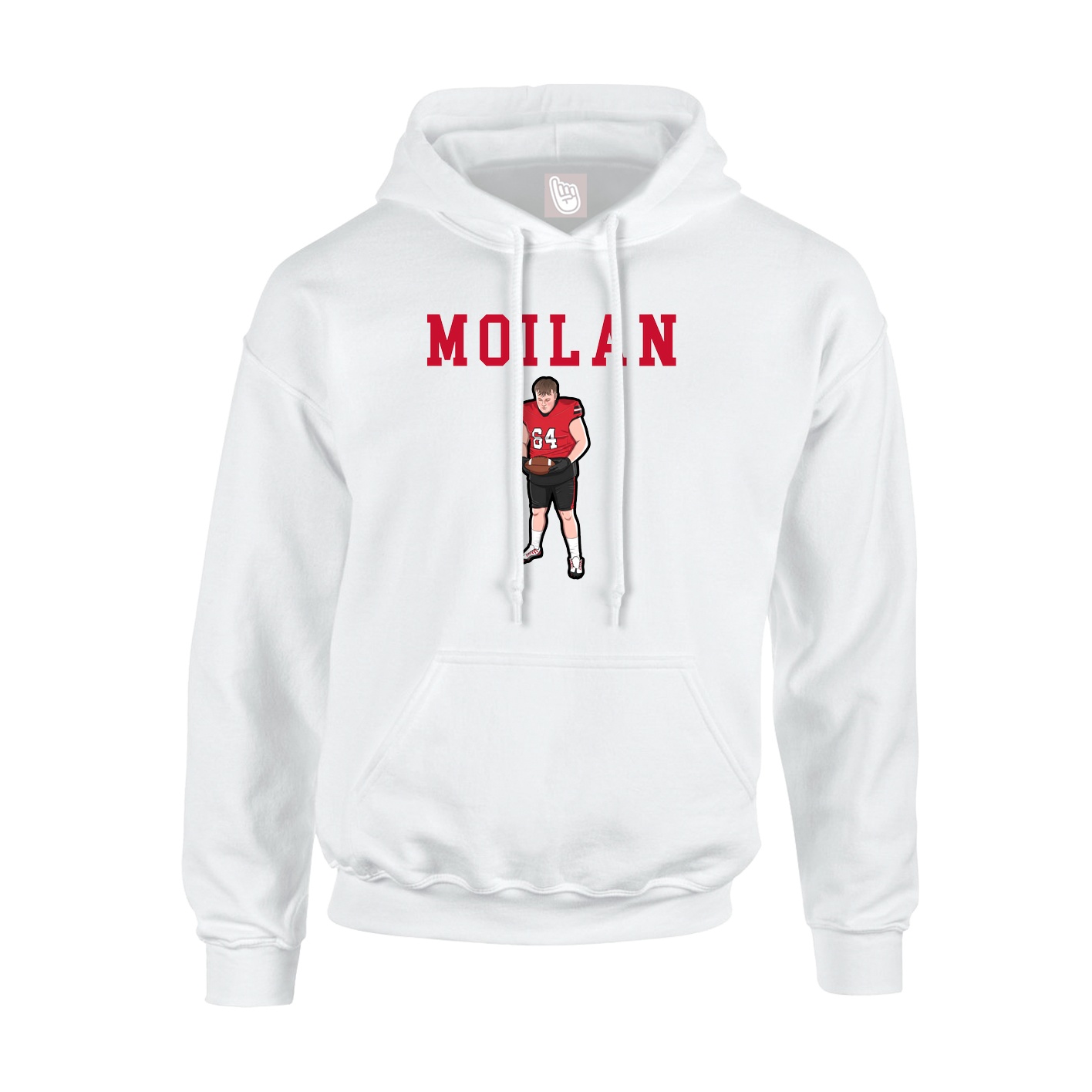 Youth Hoodie — Shirsey in White