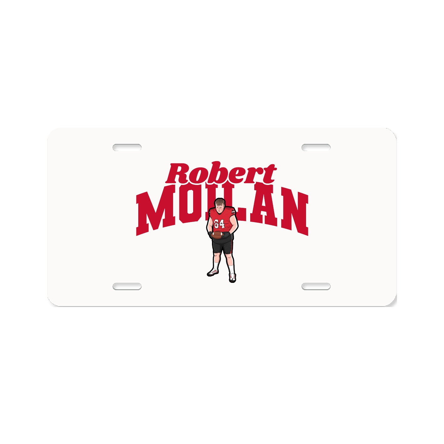 License Plate — Signature Arch in Classic