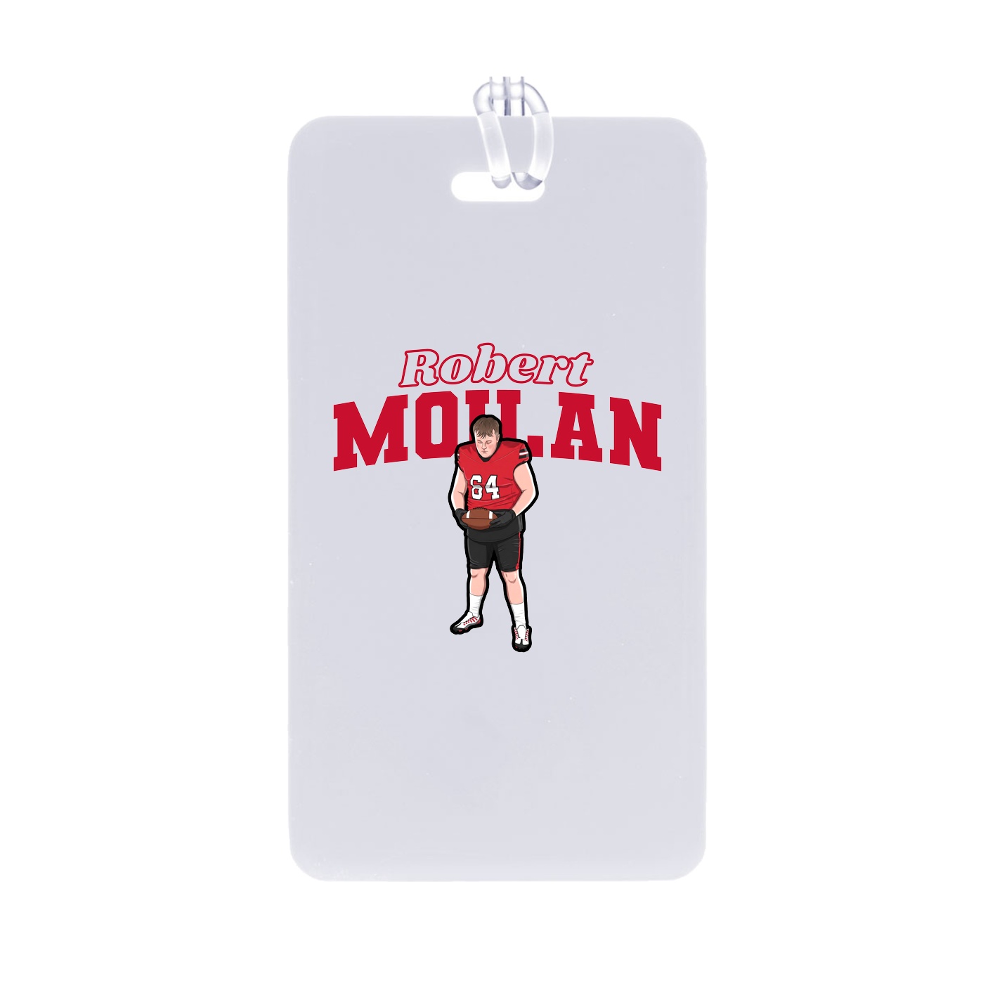 Bag Tag — Name Arch in Classic