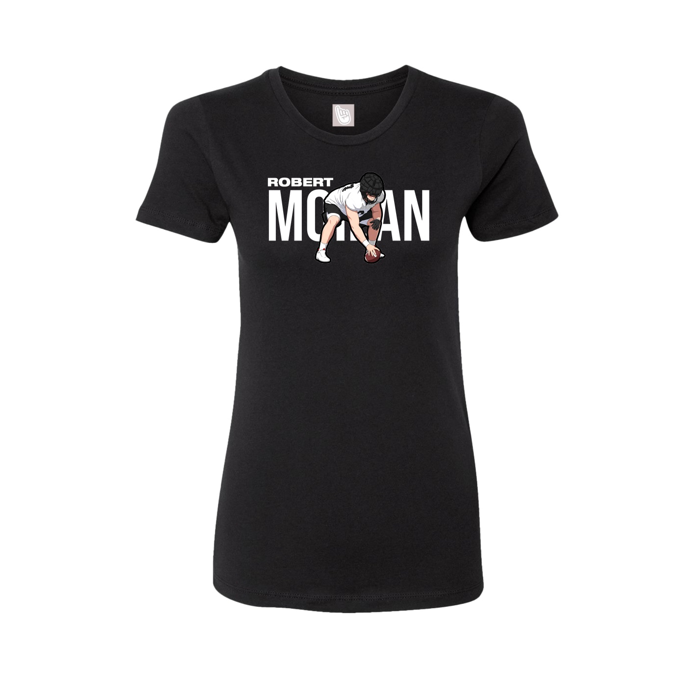 Womens Tee — Player Name in Black