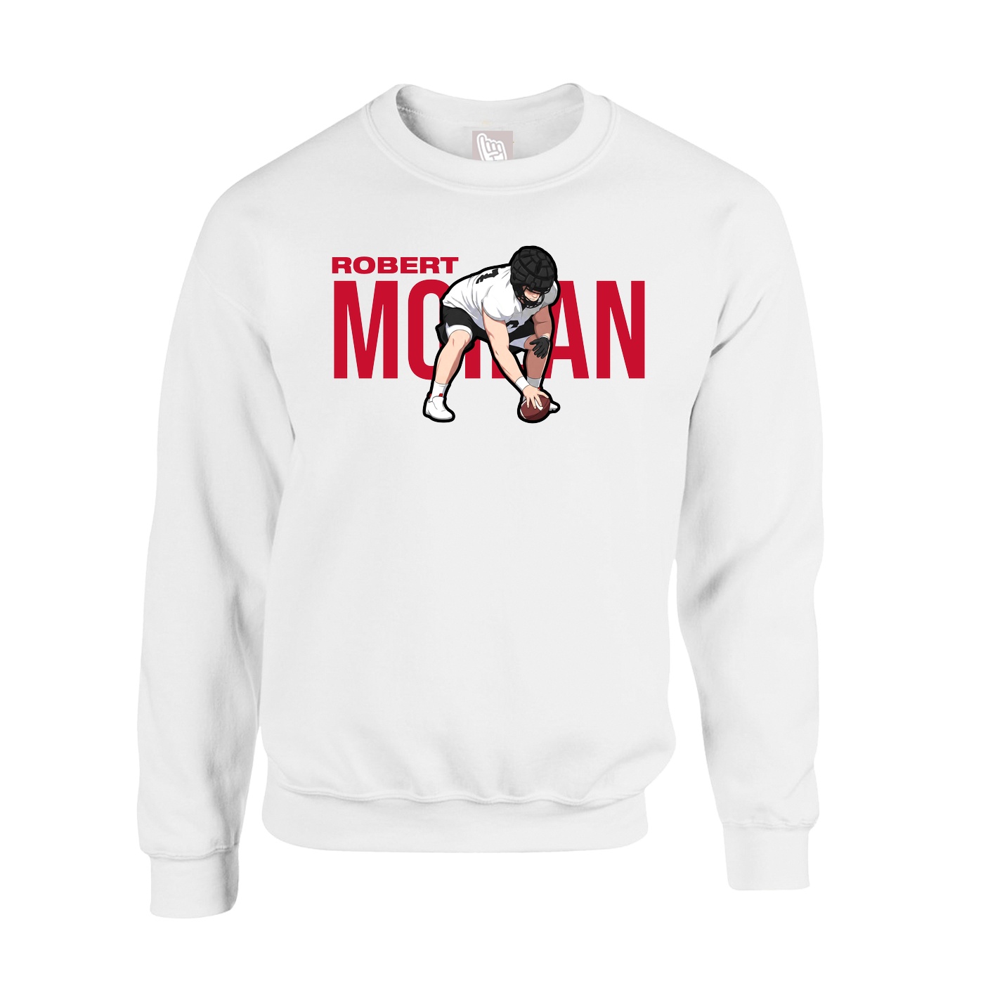 Fleece Crew — Player Name in White