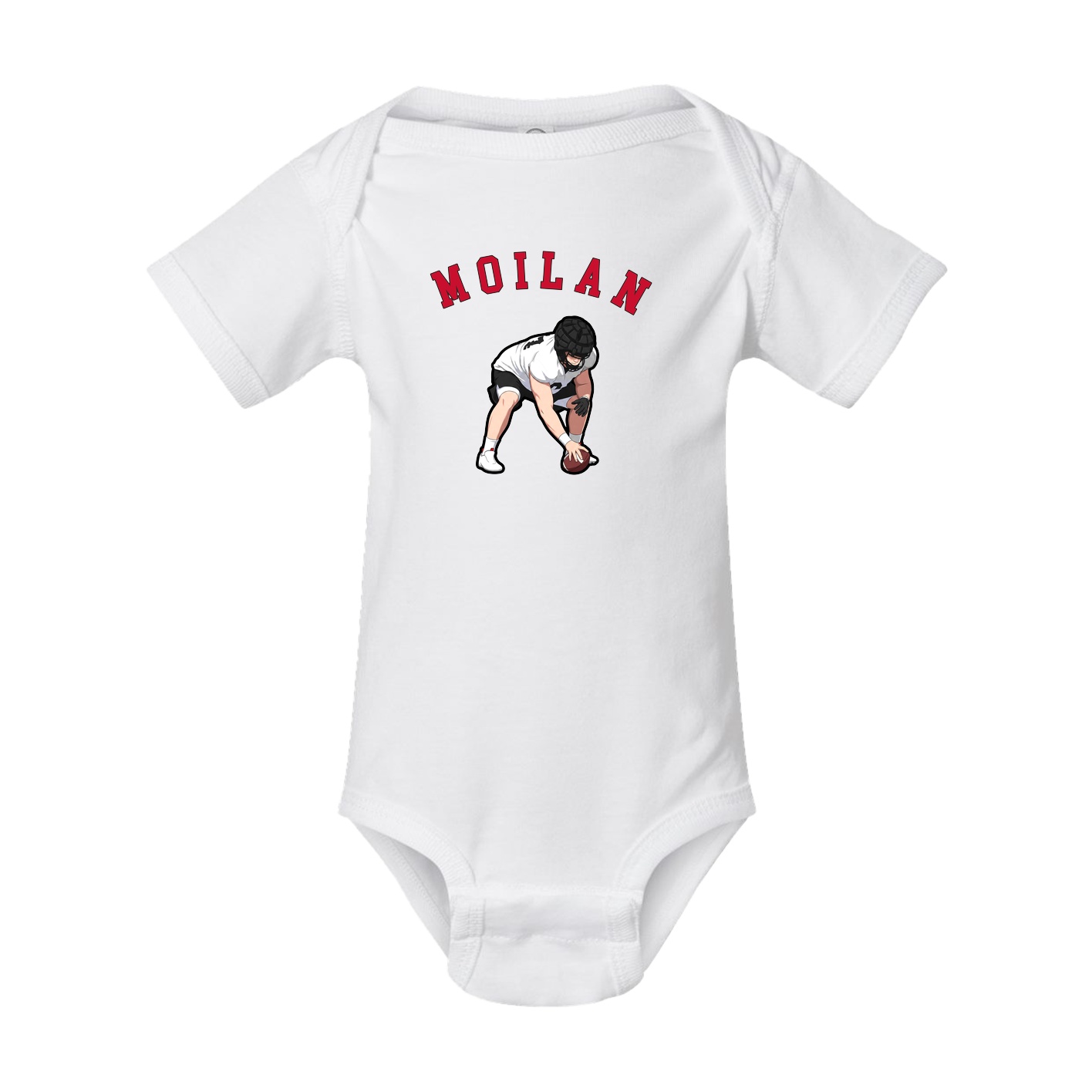 Baby Onesie — Shirsey Arch in White