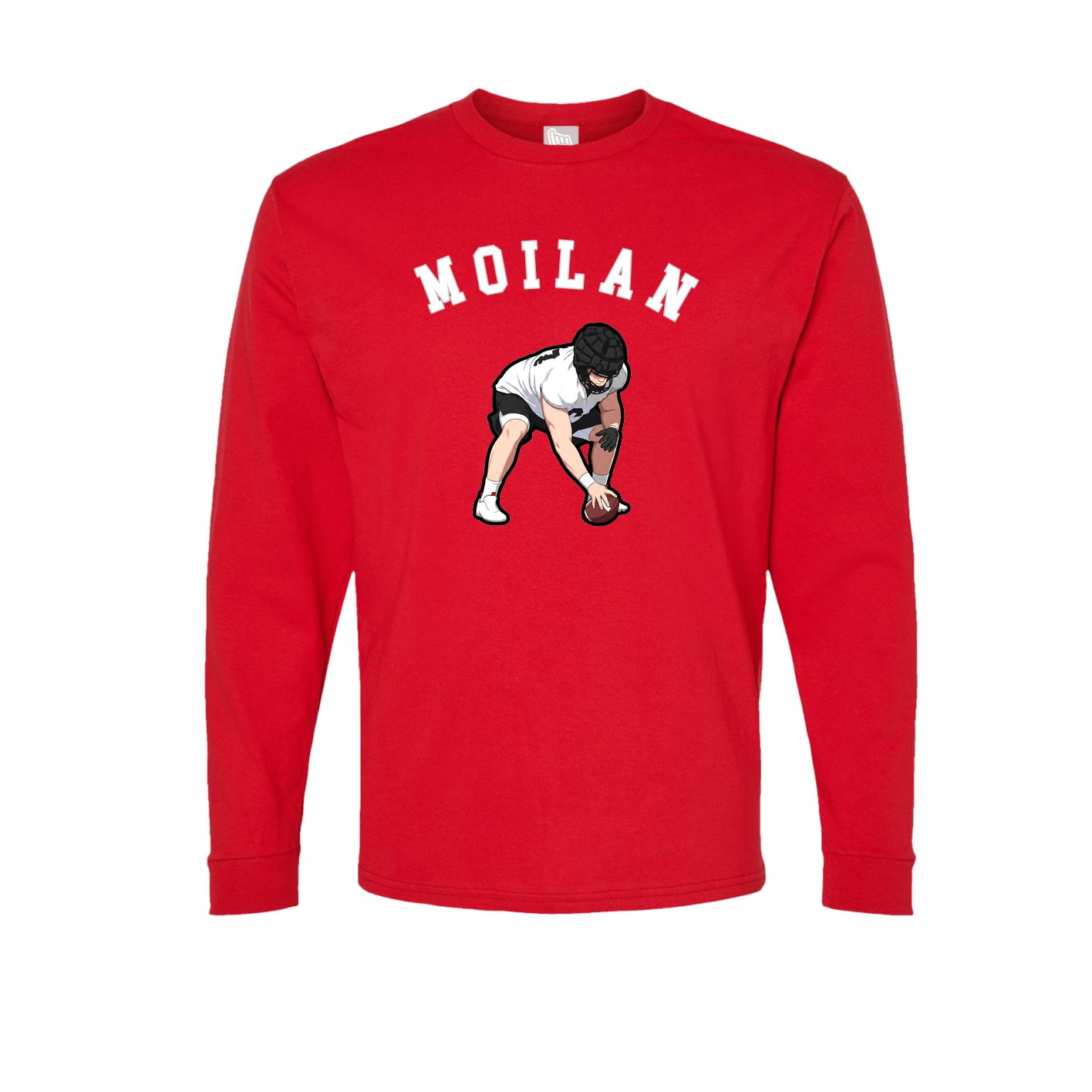 Long Sleeve Tee — Shirsey Arch in Red