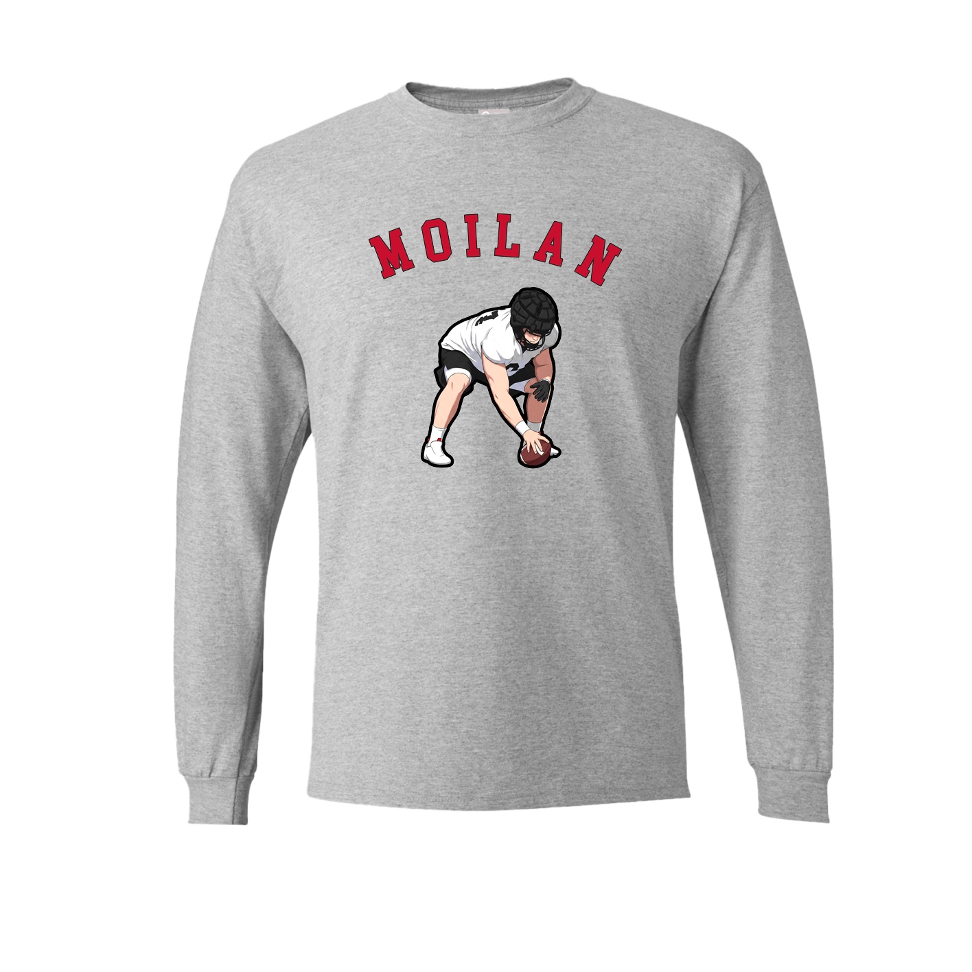 Long Sleeve Tee — Shirsey Arch in Grey