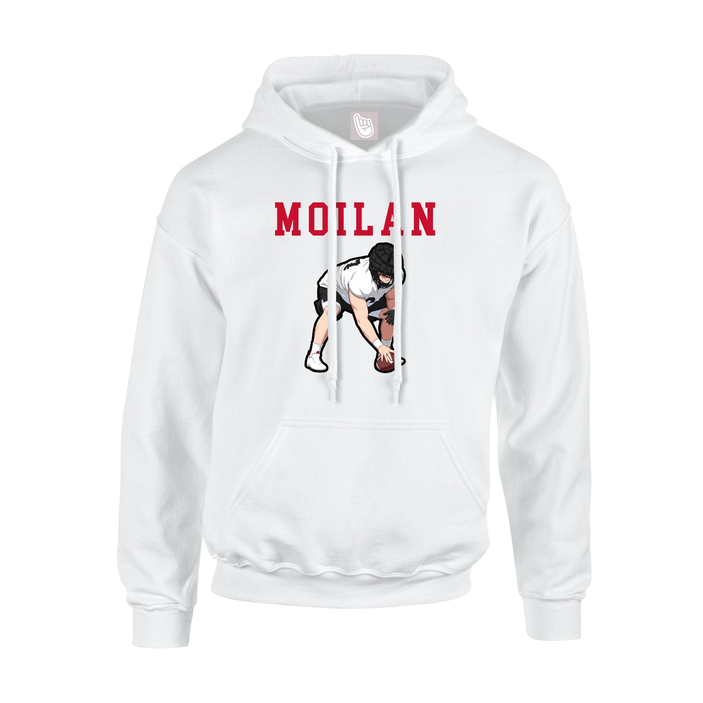 Youth Hoodie — Shirsey in White