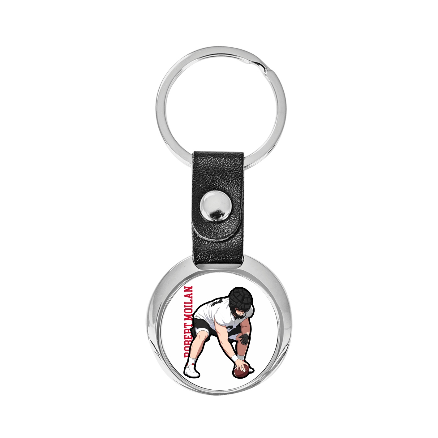 Key Chain — Name Vertical in Classic