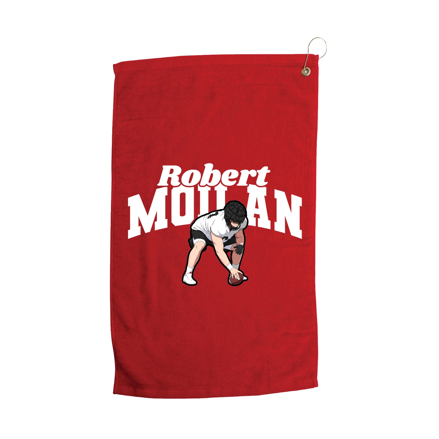 Golf Towel — Signature Arch in Red