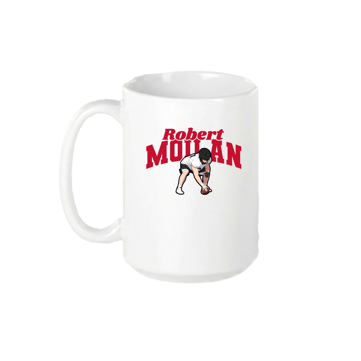 15oz Coffee Mug — Signature Arch in White