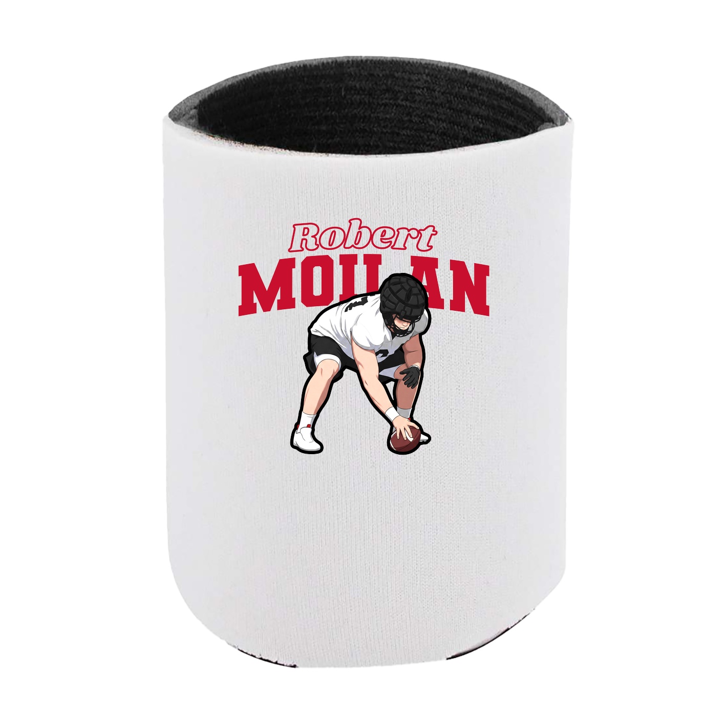 Can Holder — Name Arch in White