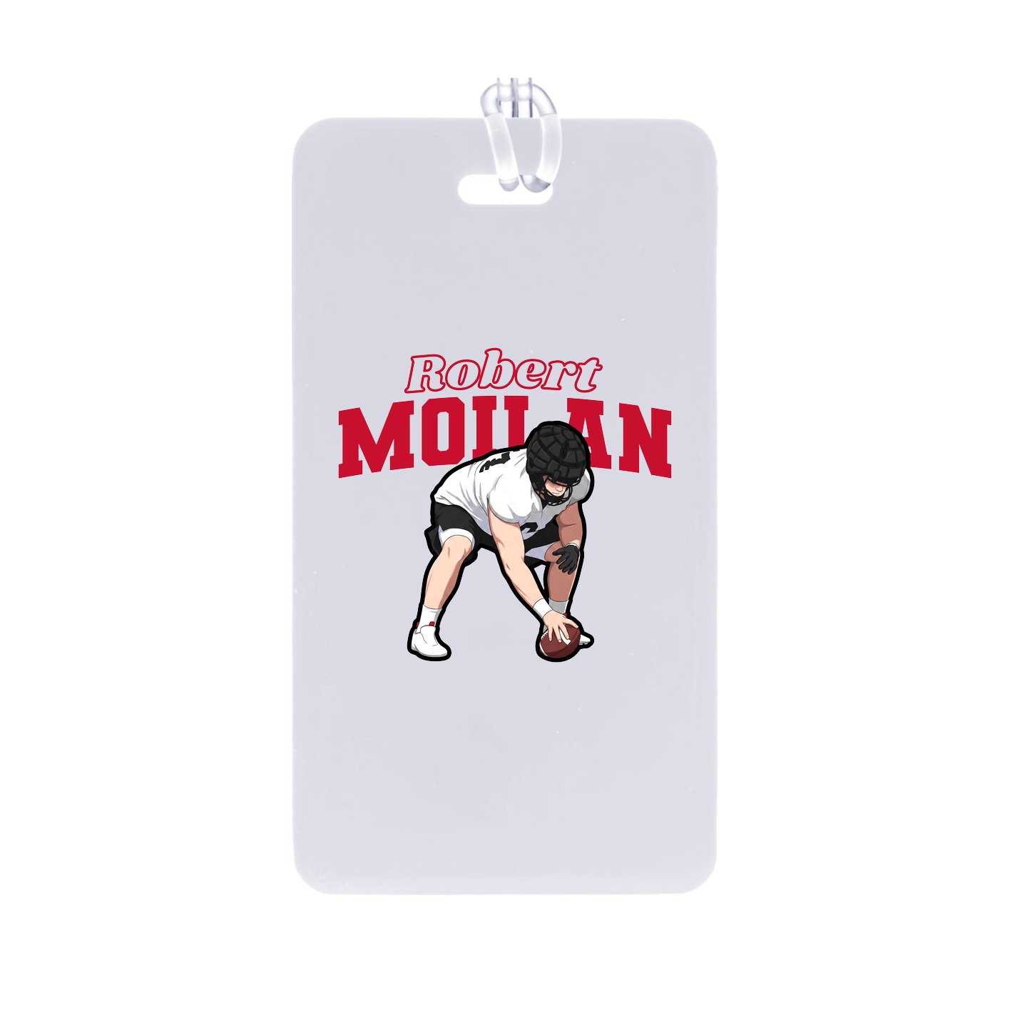 Bag Tag — Name Arch in Classic